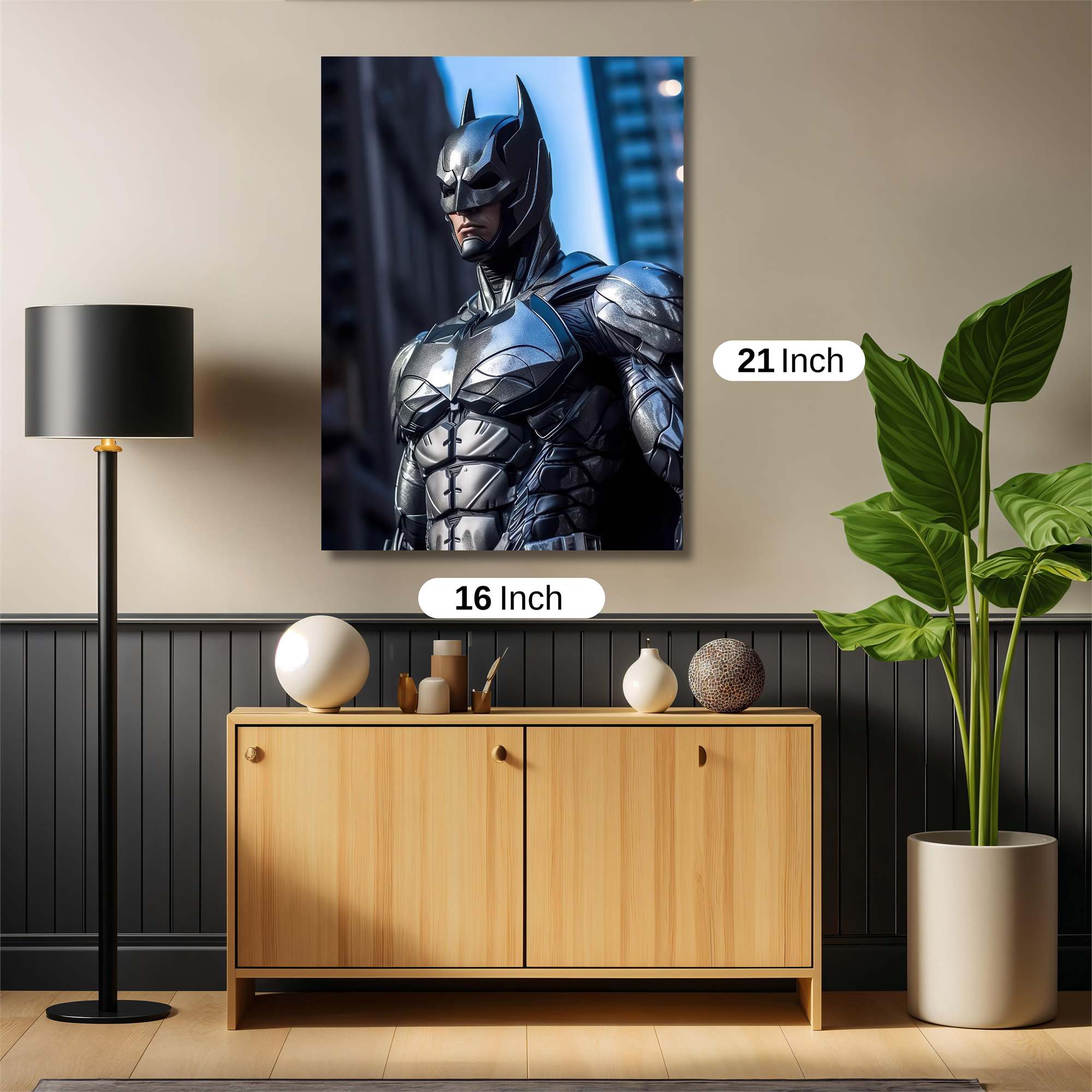 Batman Resolute Safe Wall Magnetic / M
