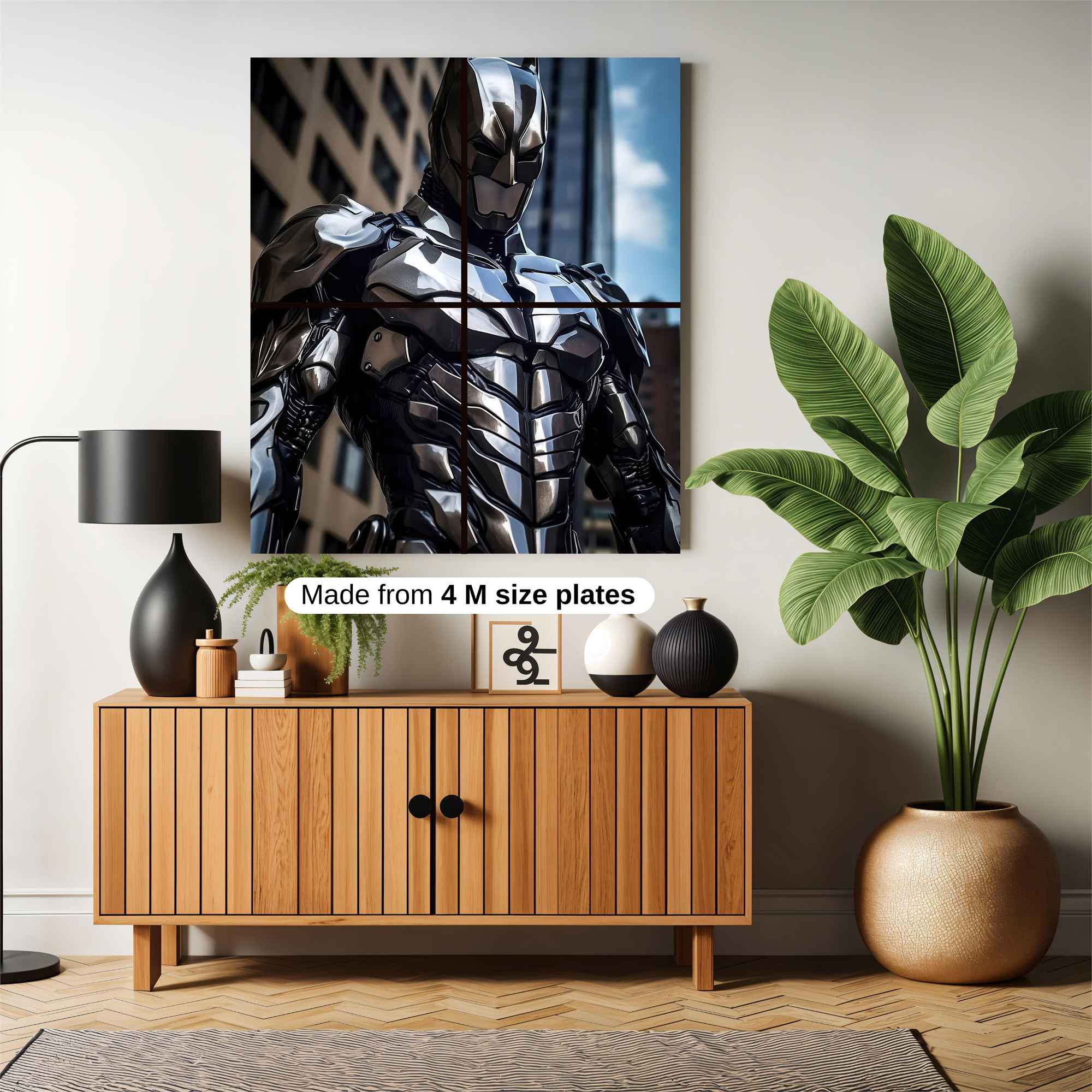 Batman Resolute Safe Wall Magnetic / M