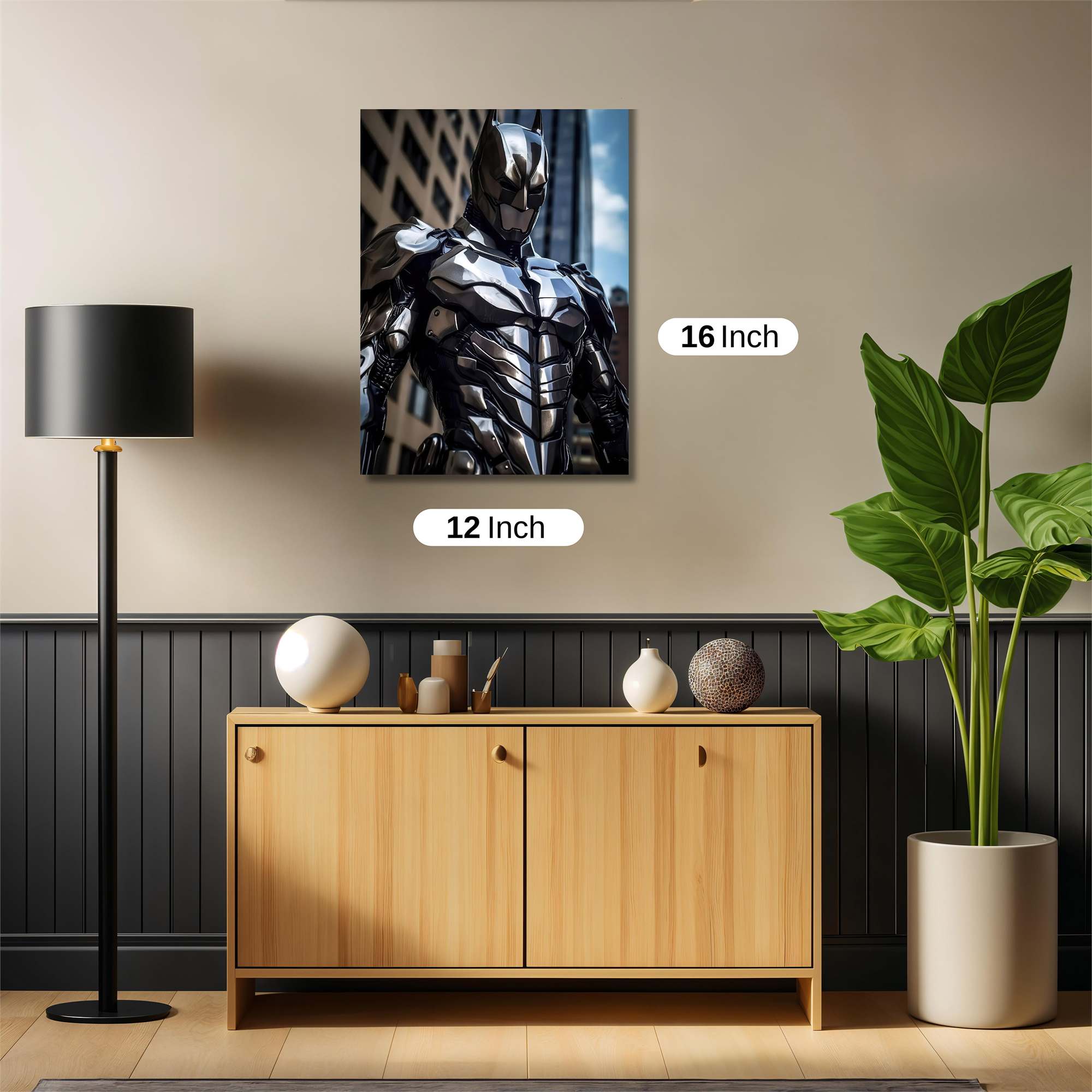 Batman Resolute Safe Wall Magnetic / M