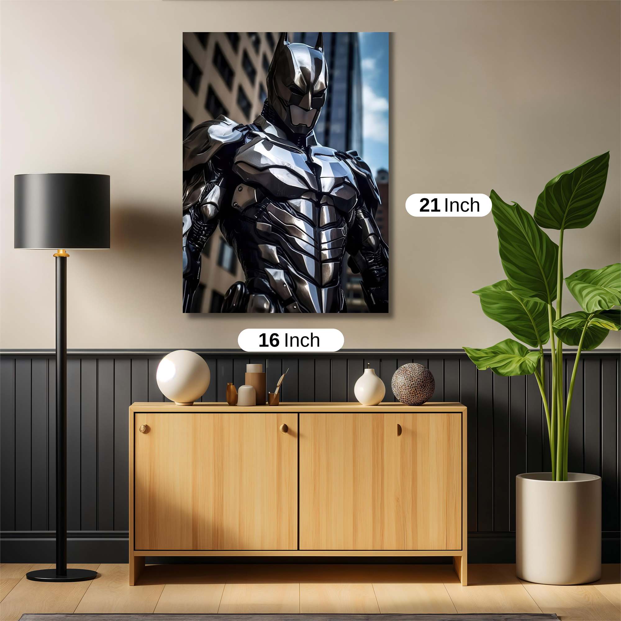 Batman Resolute Safe Wall Magnetic / M
