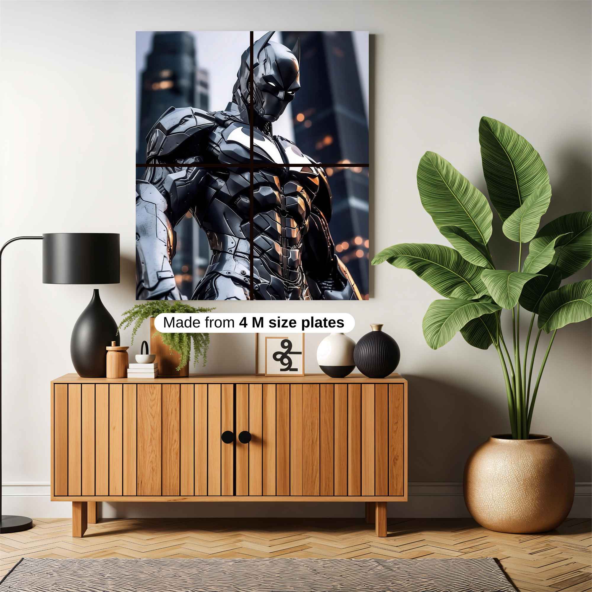 Batman Resolute Safe Wall Magnetic / M
