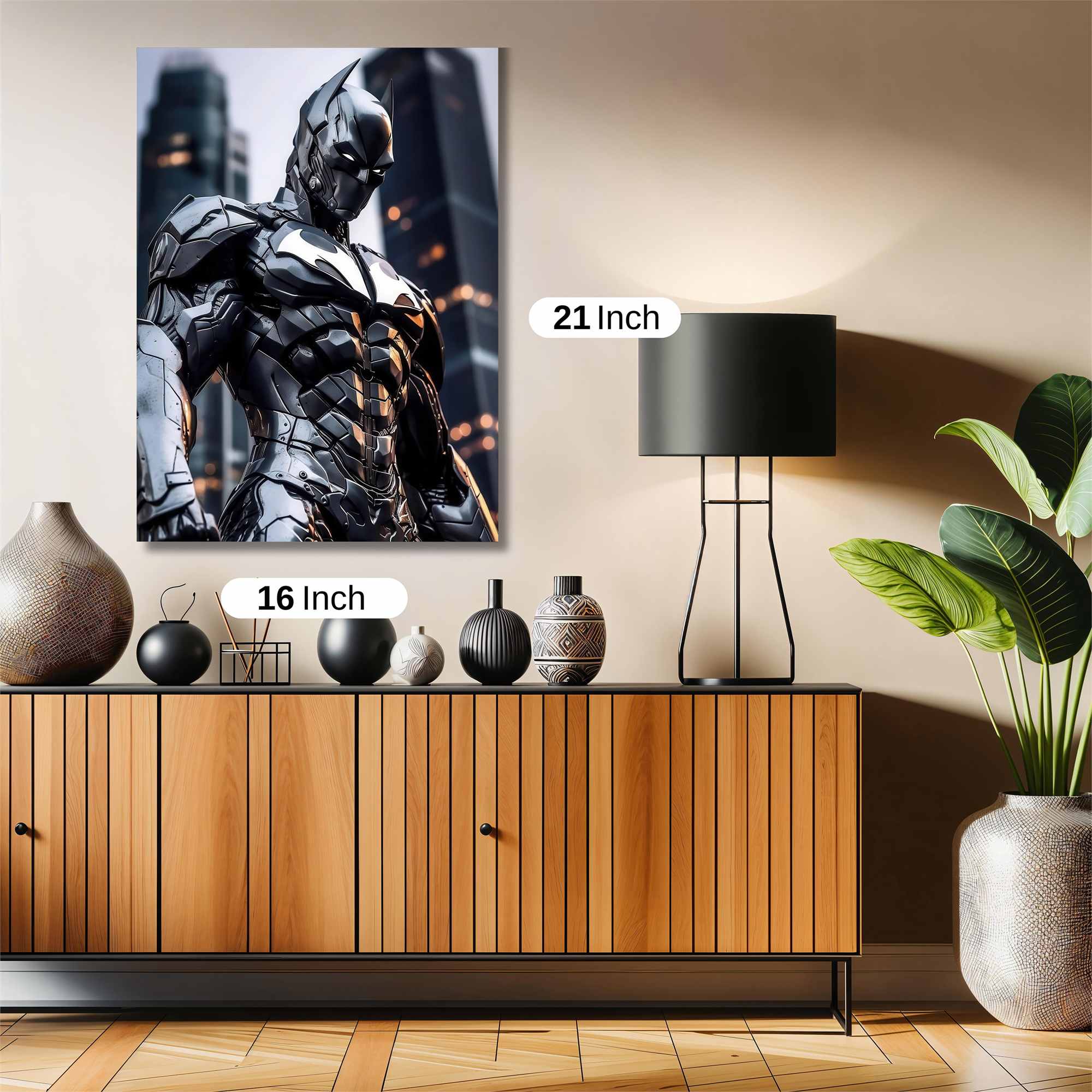 Batman Resolute Safe Wall Magnetic / M