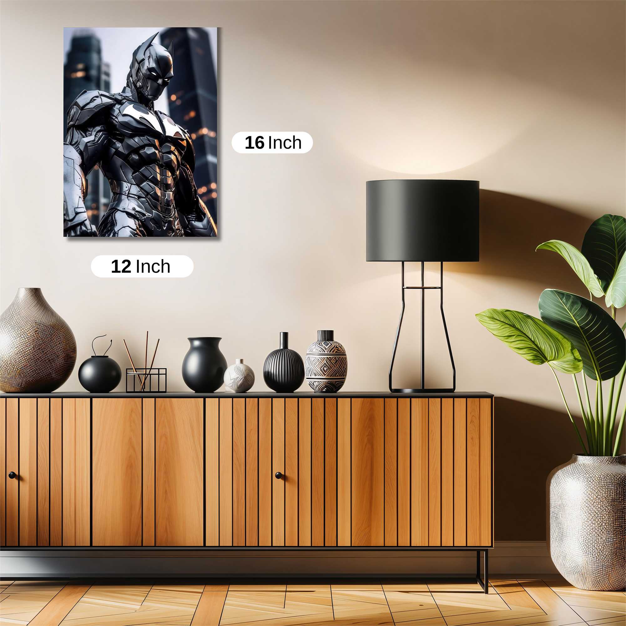 Batman Resolute Safe Wall Magnetic / M
