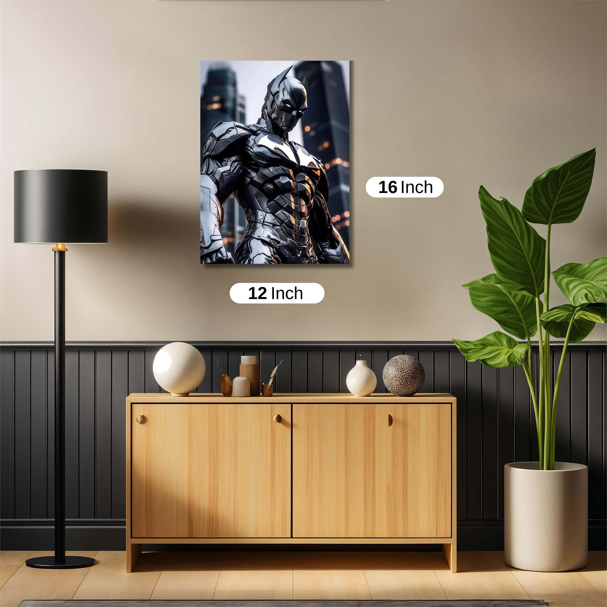 Batman Resolute Safe Wall Magnetic / M