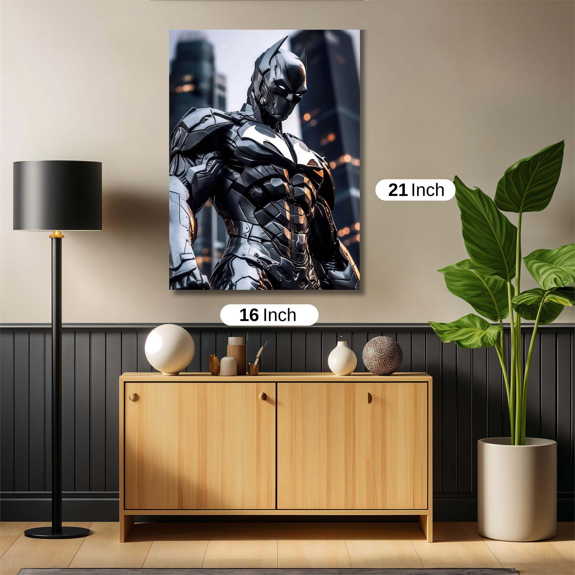 Batman Resolute Safe Wall Magnetic / M