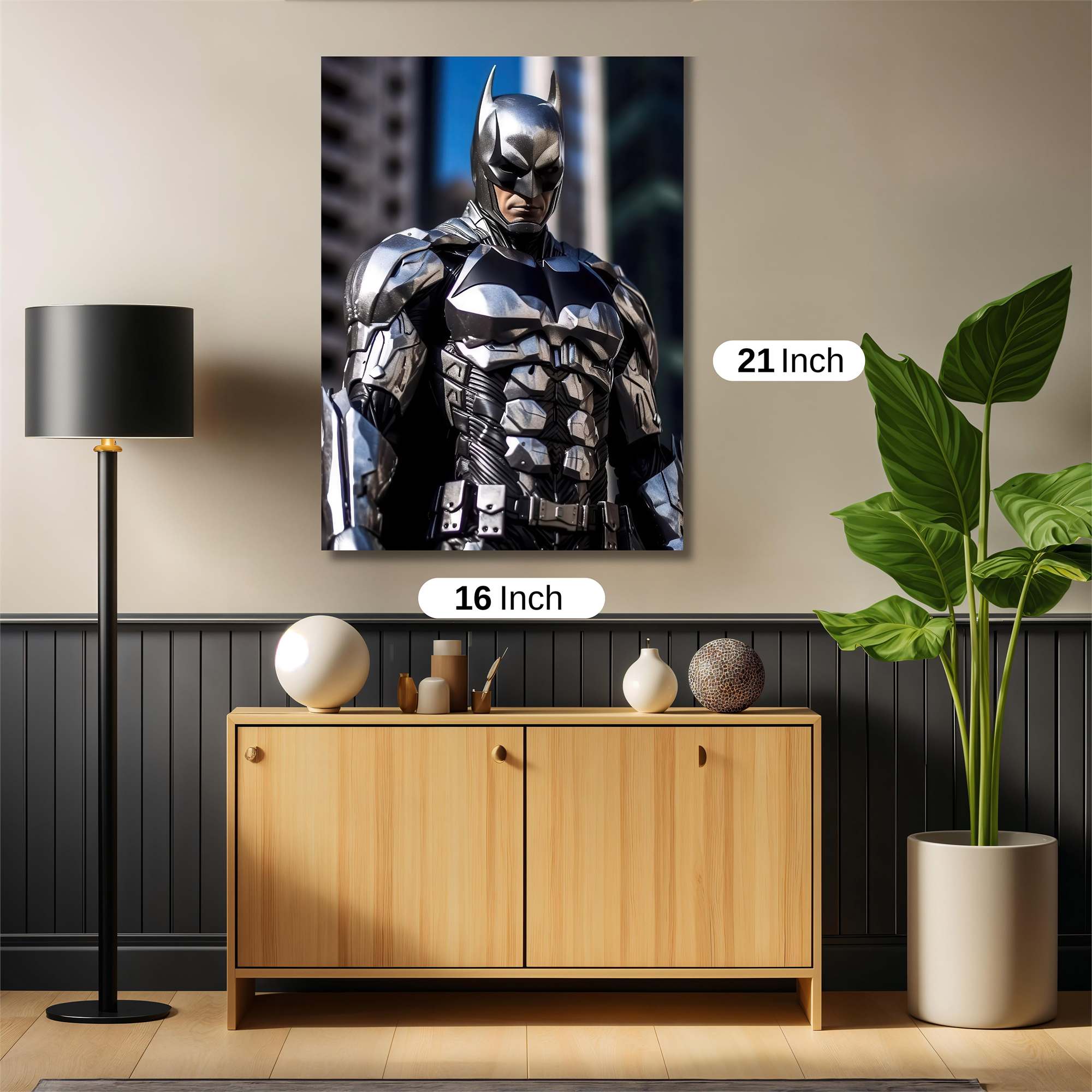 Batman Resolute Safe Wall Magnetic / M