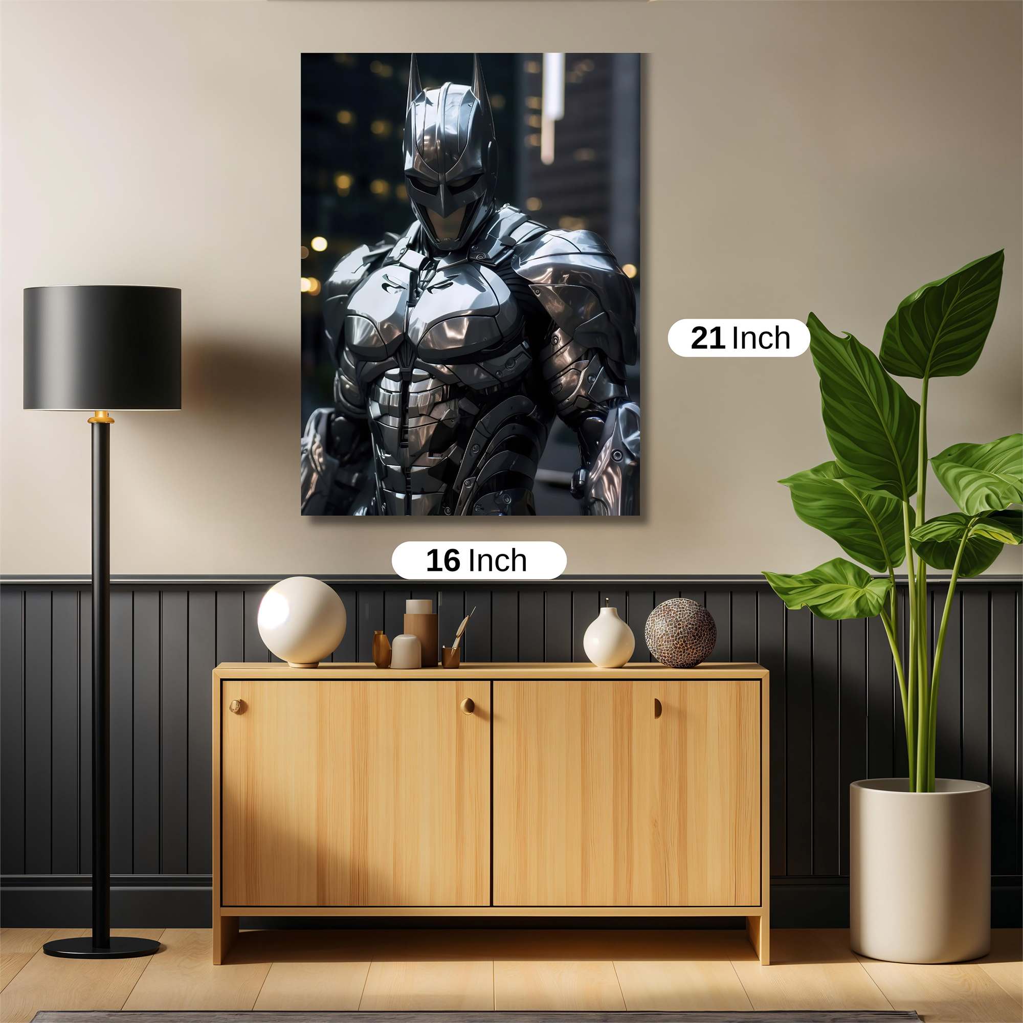 Batman Resolute Safe Wall Magnetic / M
