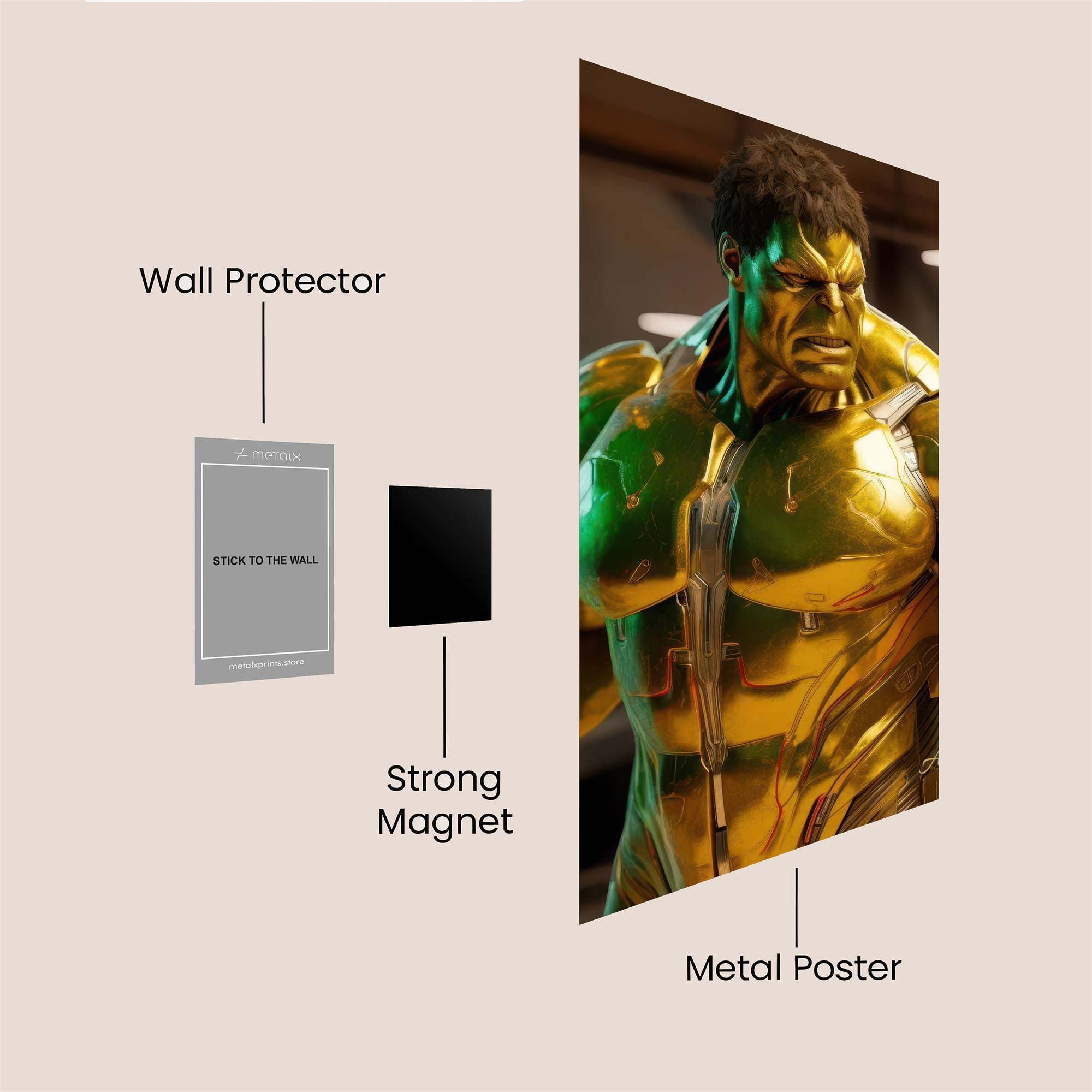 Concept Elegance Safe Wall Magnetic / M