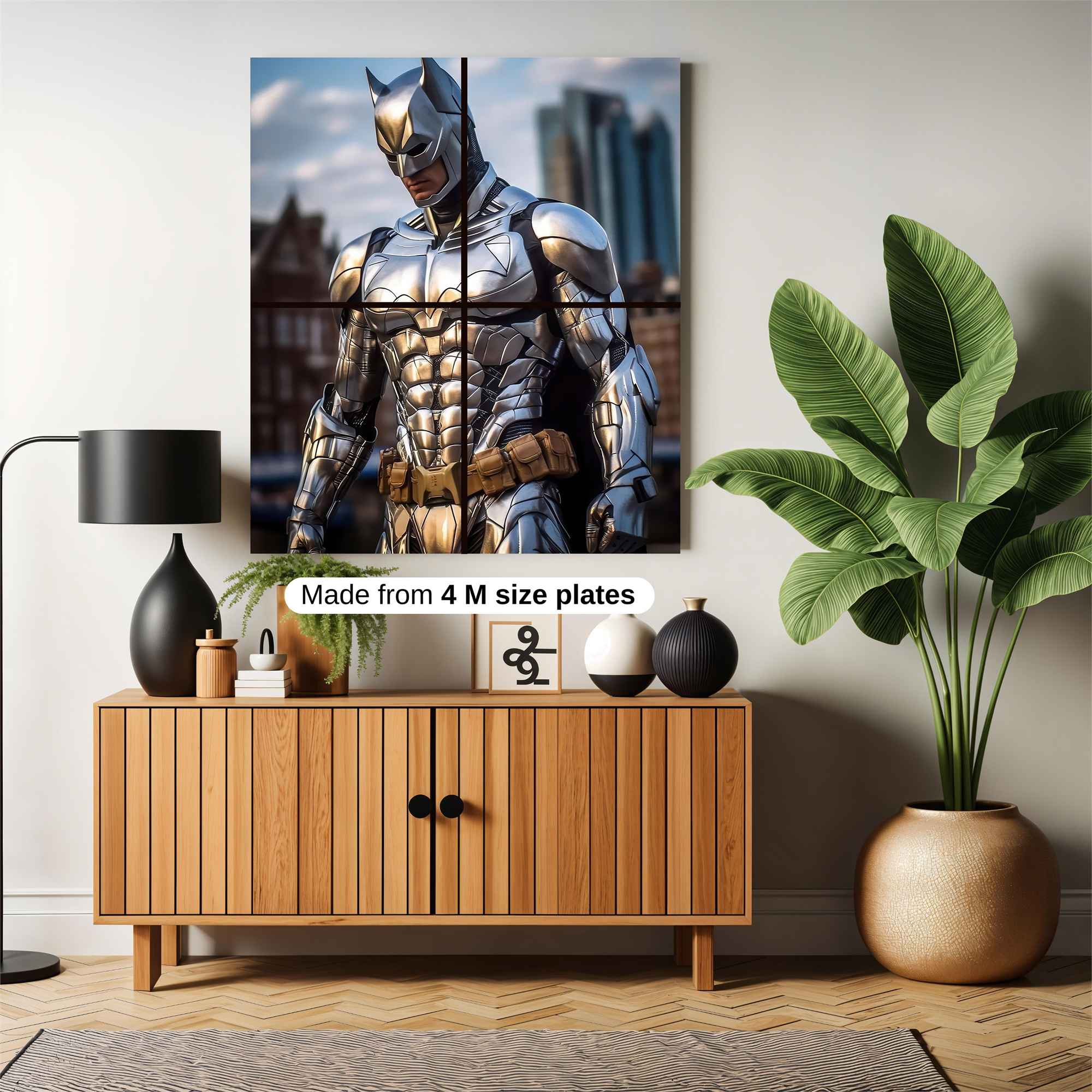 Batman Resplendent Safe Wall Magnetic / M