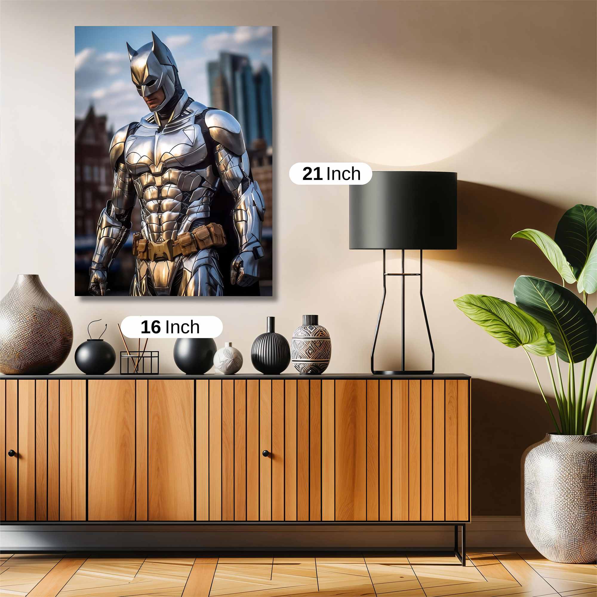 Batman Resplendent Safe Wall Magnetic / M