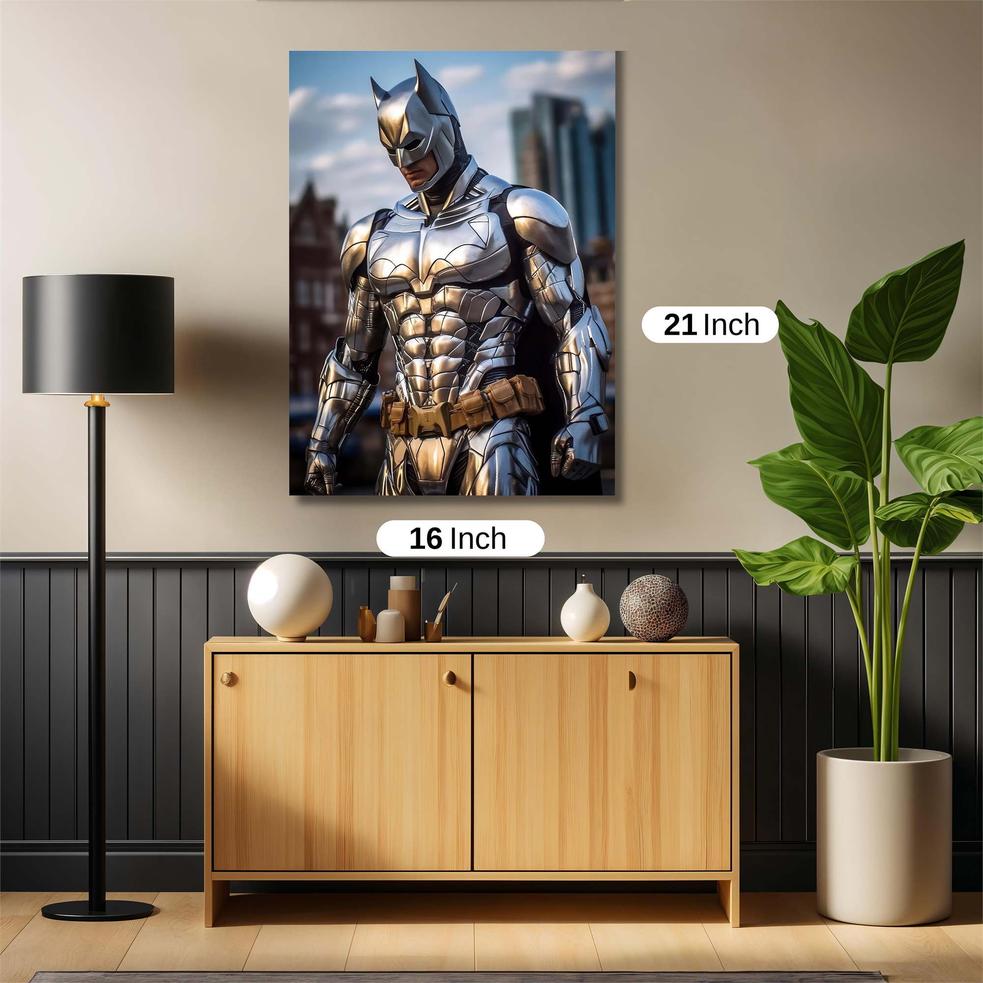 Batman Resplendent Safe Wall Magnetic / M
