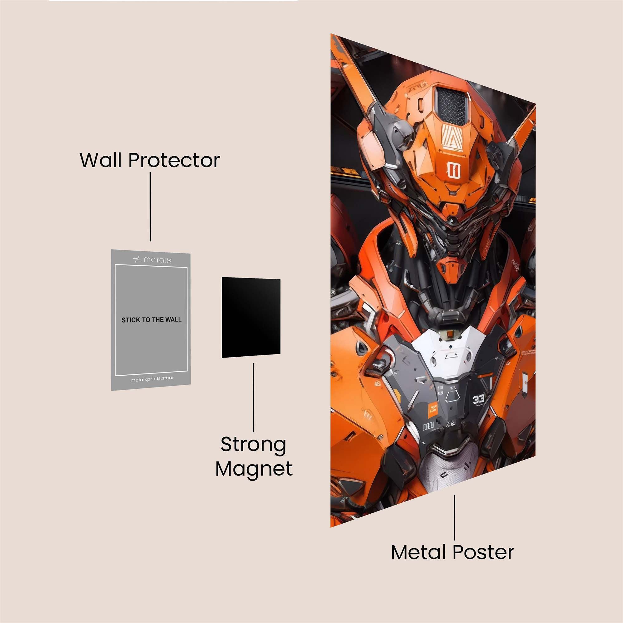 Orion Intense Safe Wall Magnetic / M