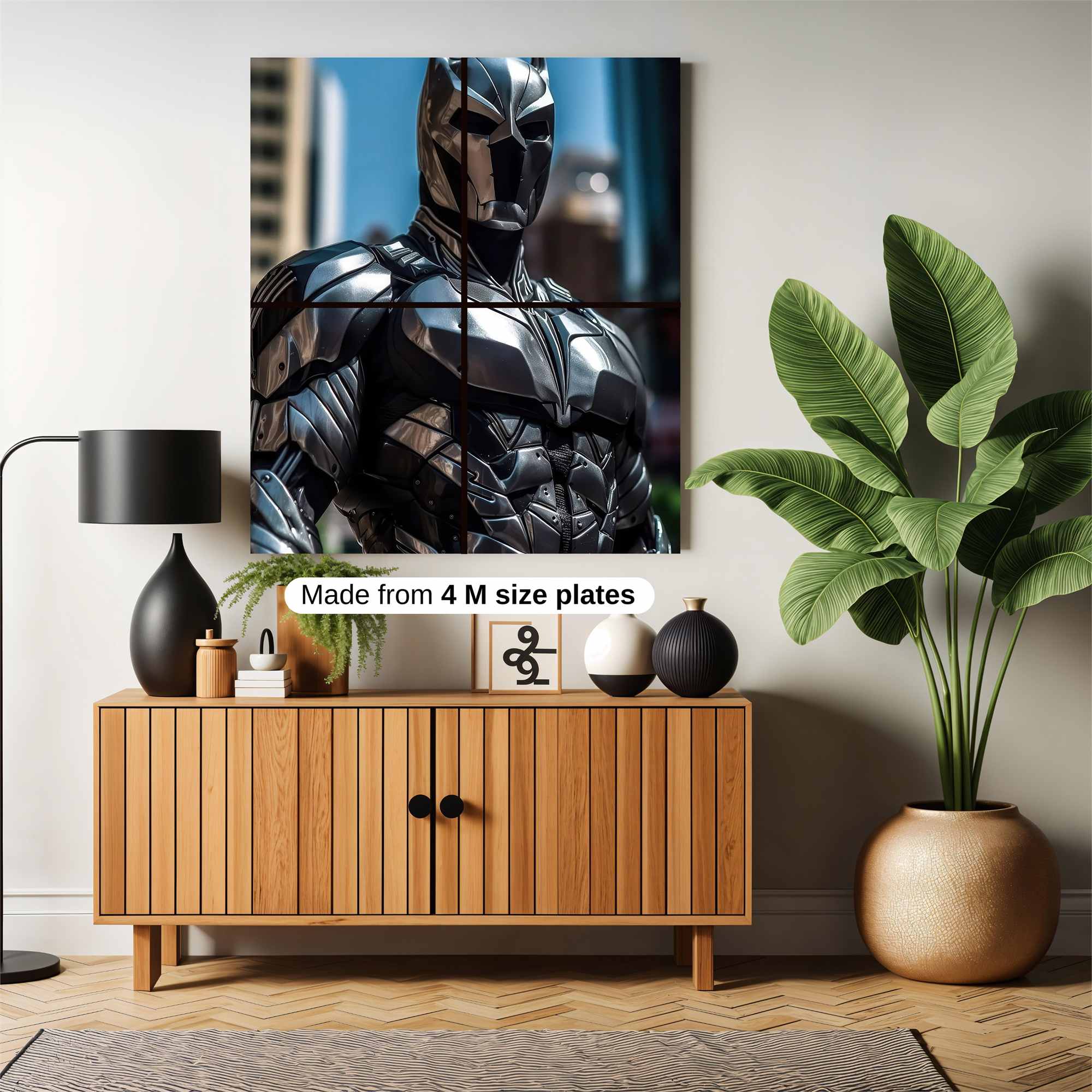 Batman Resolute Safe Wall Magnetic / M