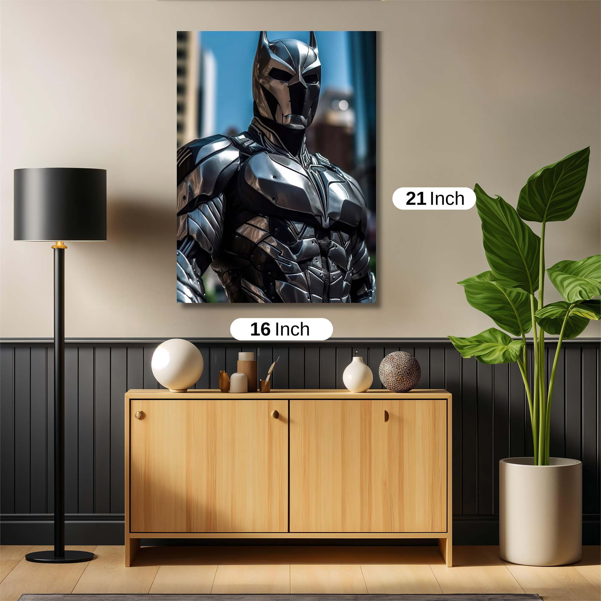 Batman Resolute Safe Wall Magnetic / M