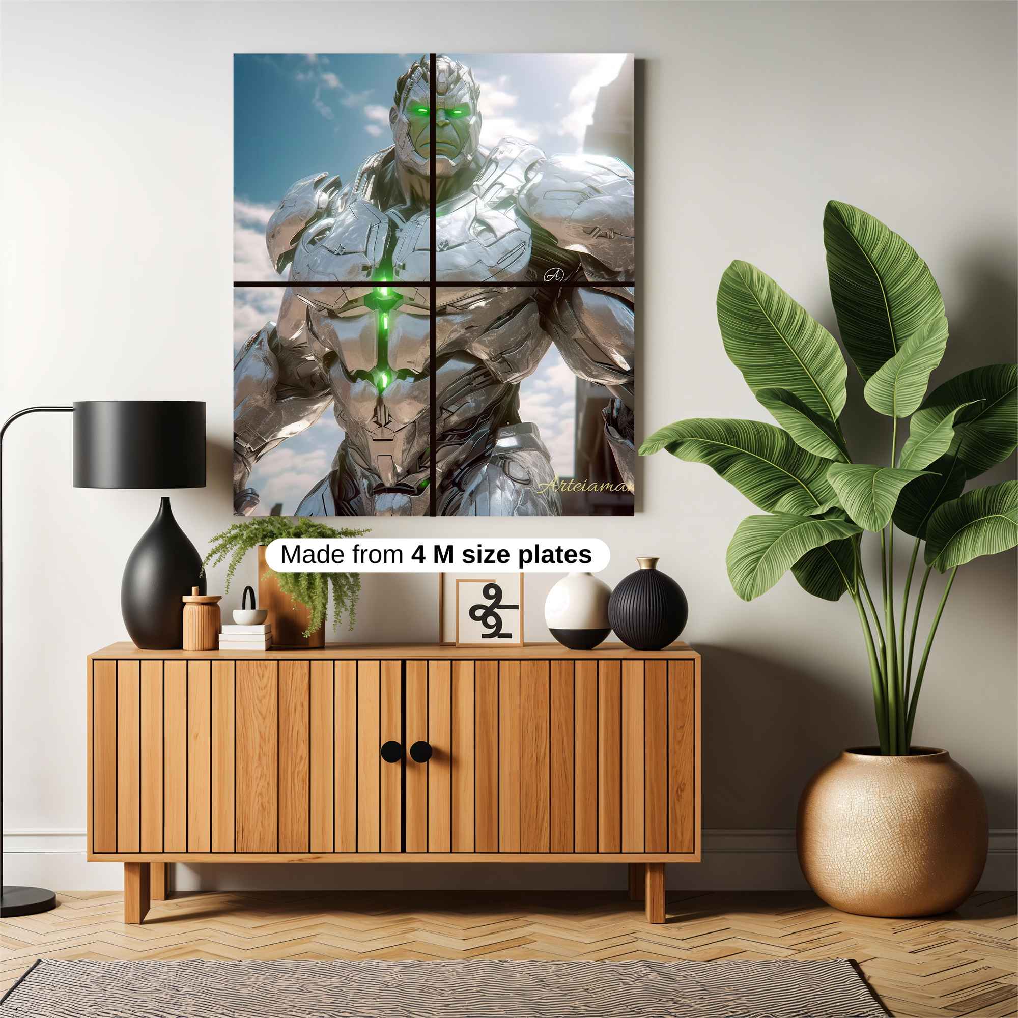 Hulk Resolute Safe Wall Magnetic / M