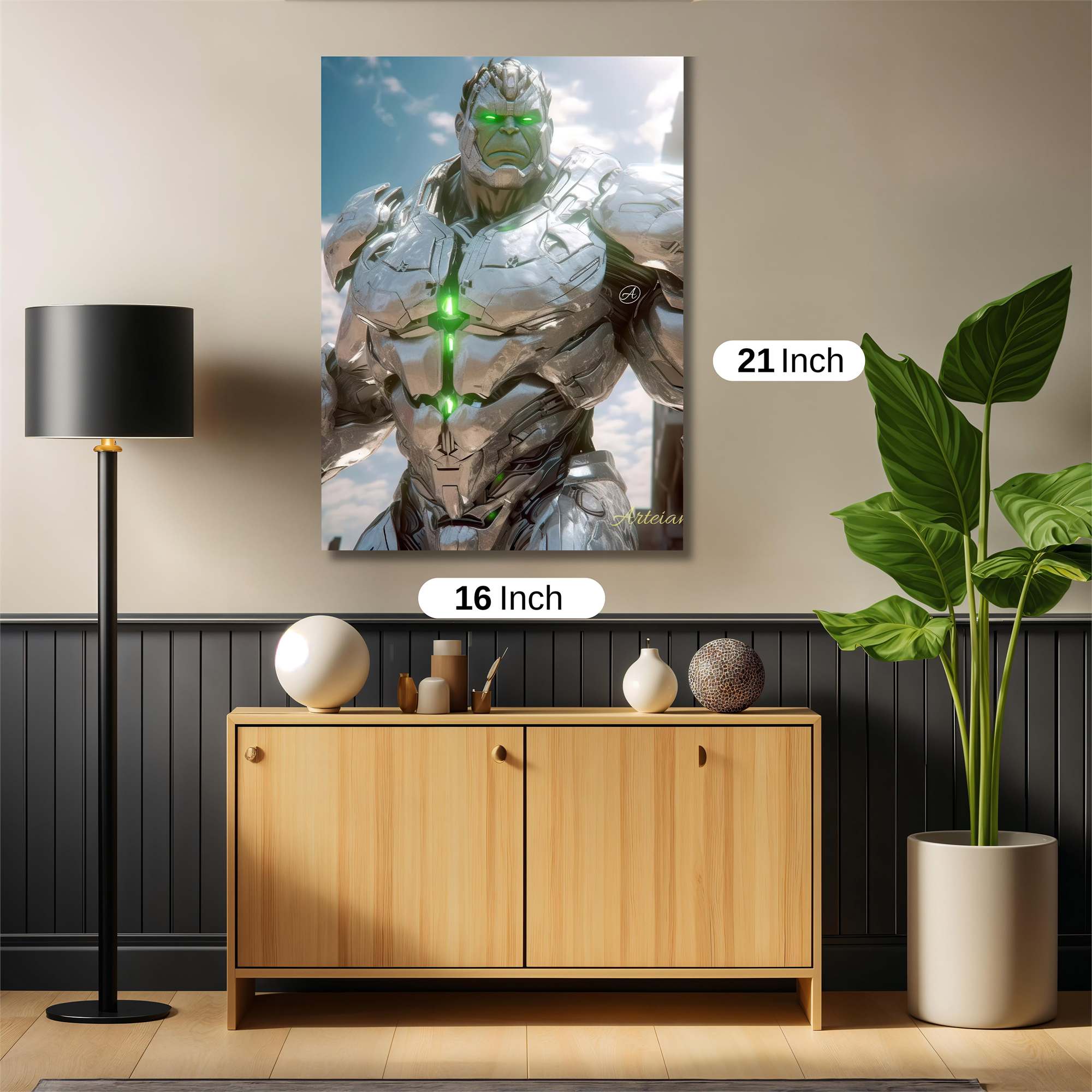 Hulk Resolute Safe Wall Magnetic / M