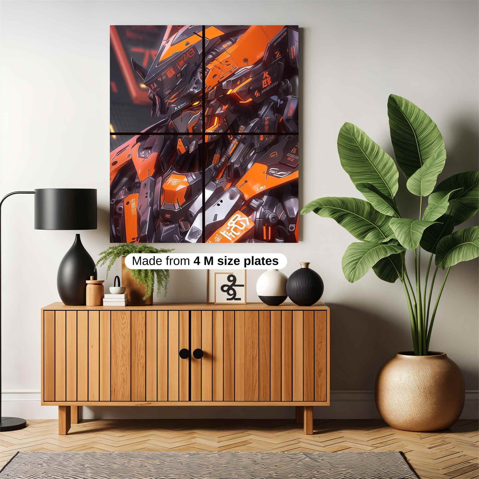 Mecha Fury Safe Wall Magnetic / M