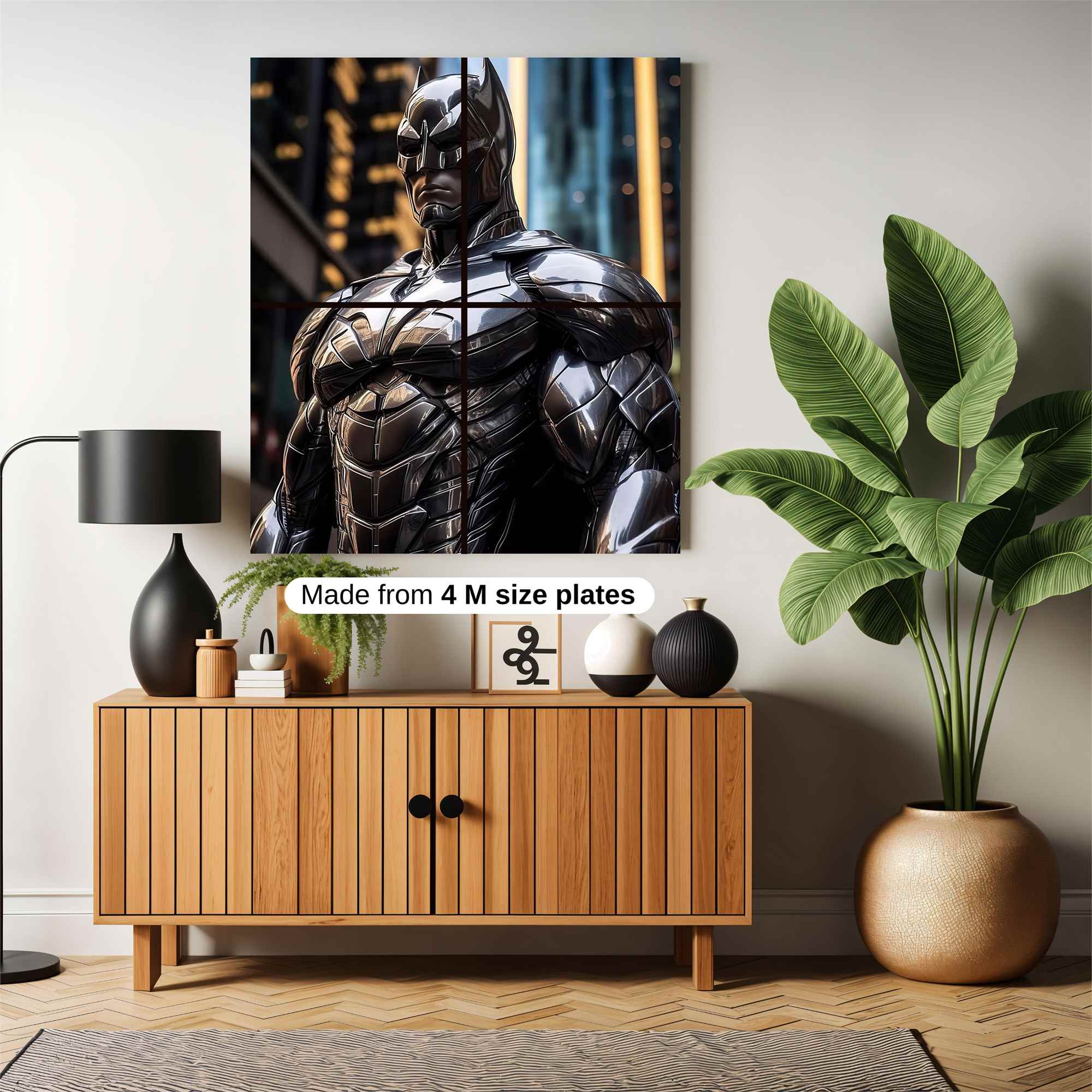 Batman Resolute Safe Wall Magnetic / M