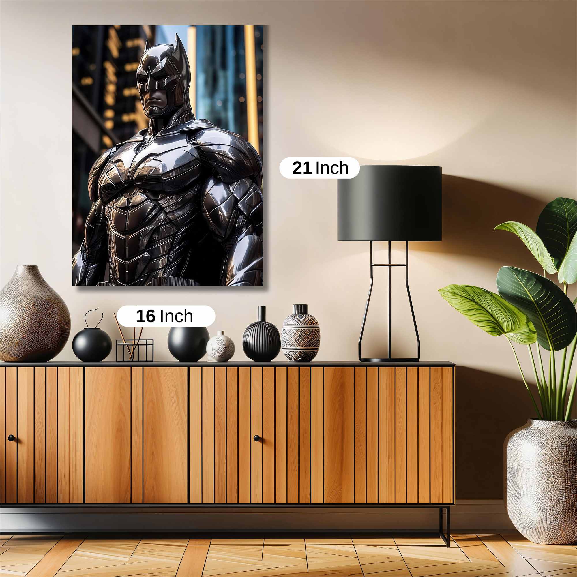 Batman Resolute Safe Wall Magnetic / M