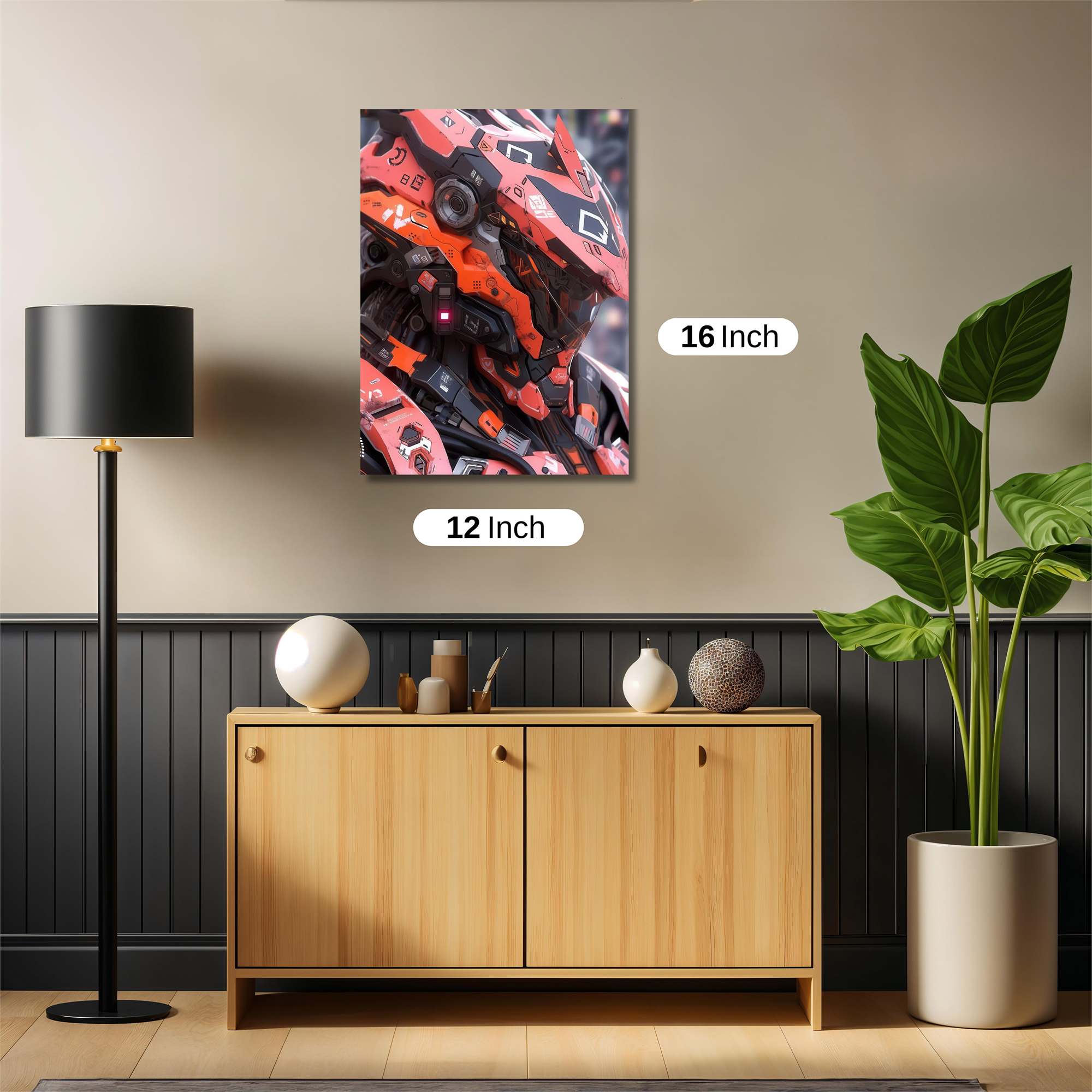 Samurai Serenity Safe Wall Magnetic / M