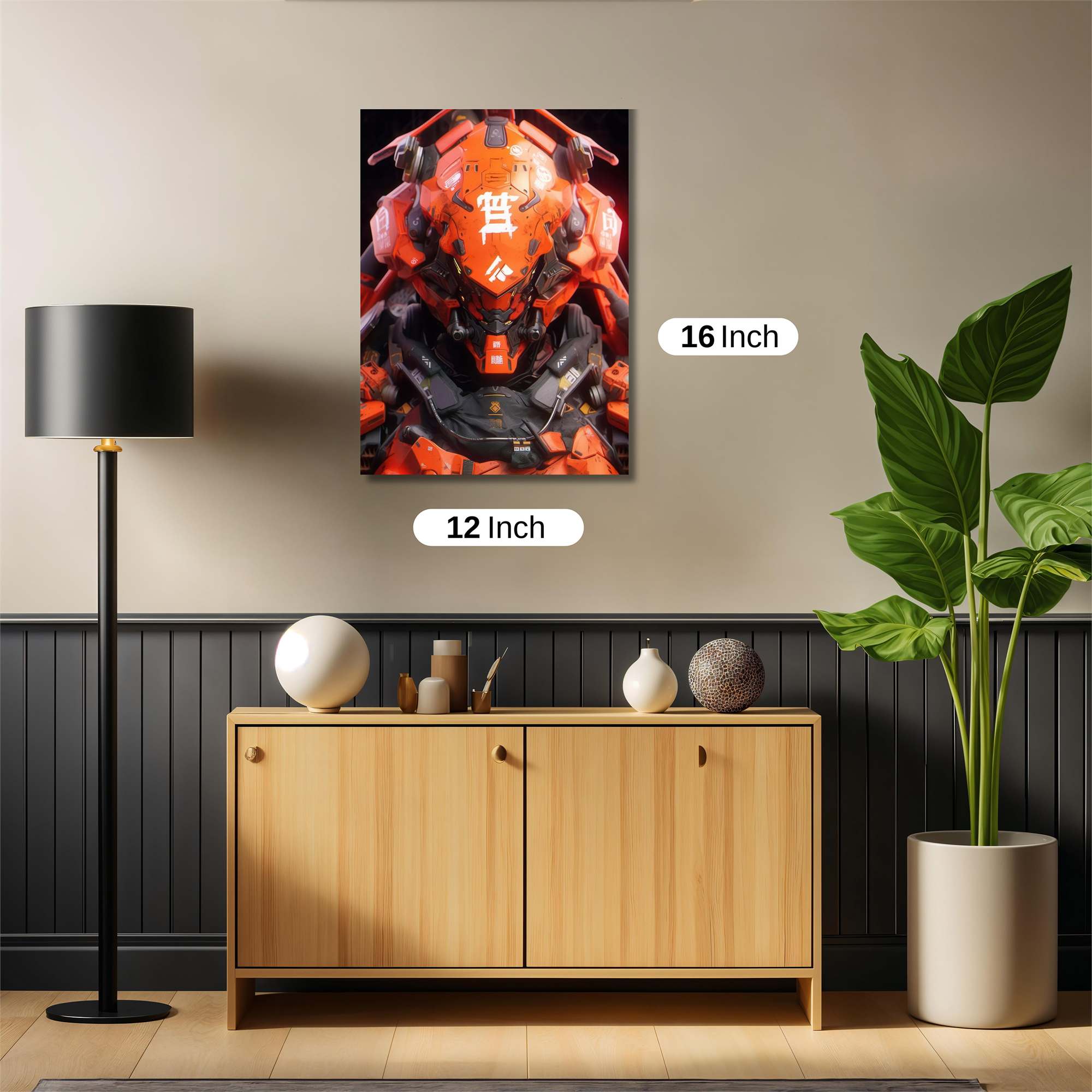 Evangelion Resolute Safe Wall Magnetic / M