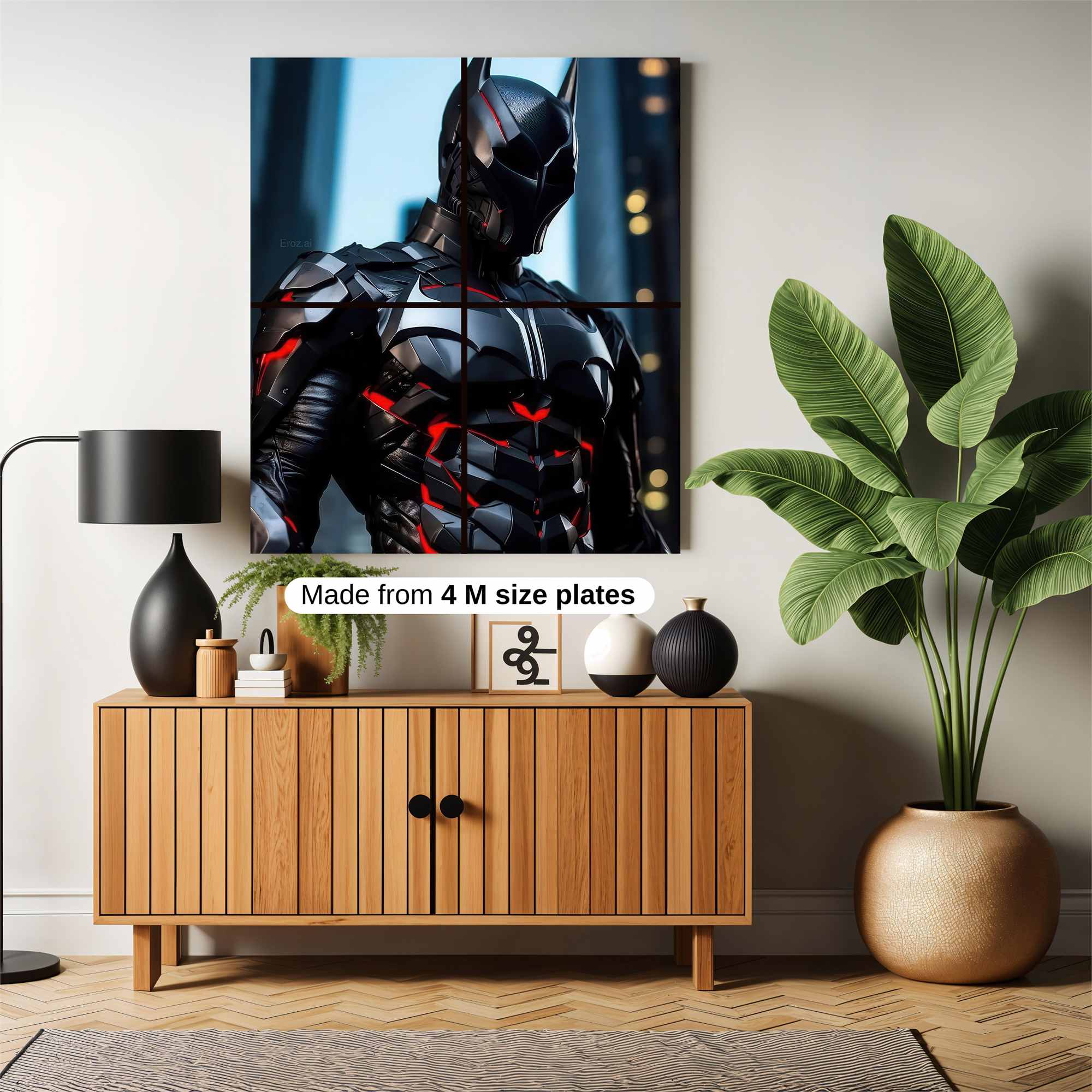 Batman Intense Safe Wall Magnetic / M
