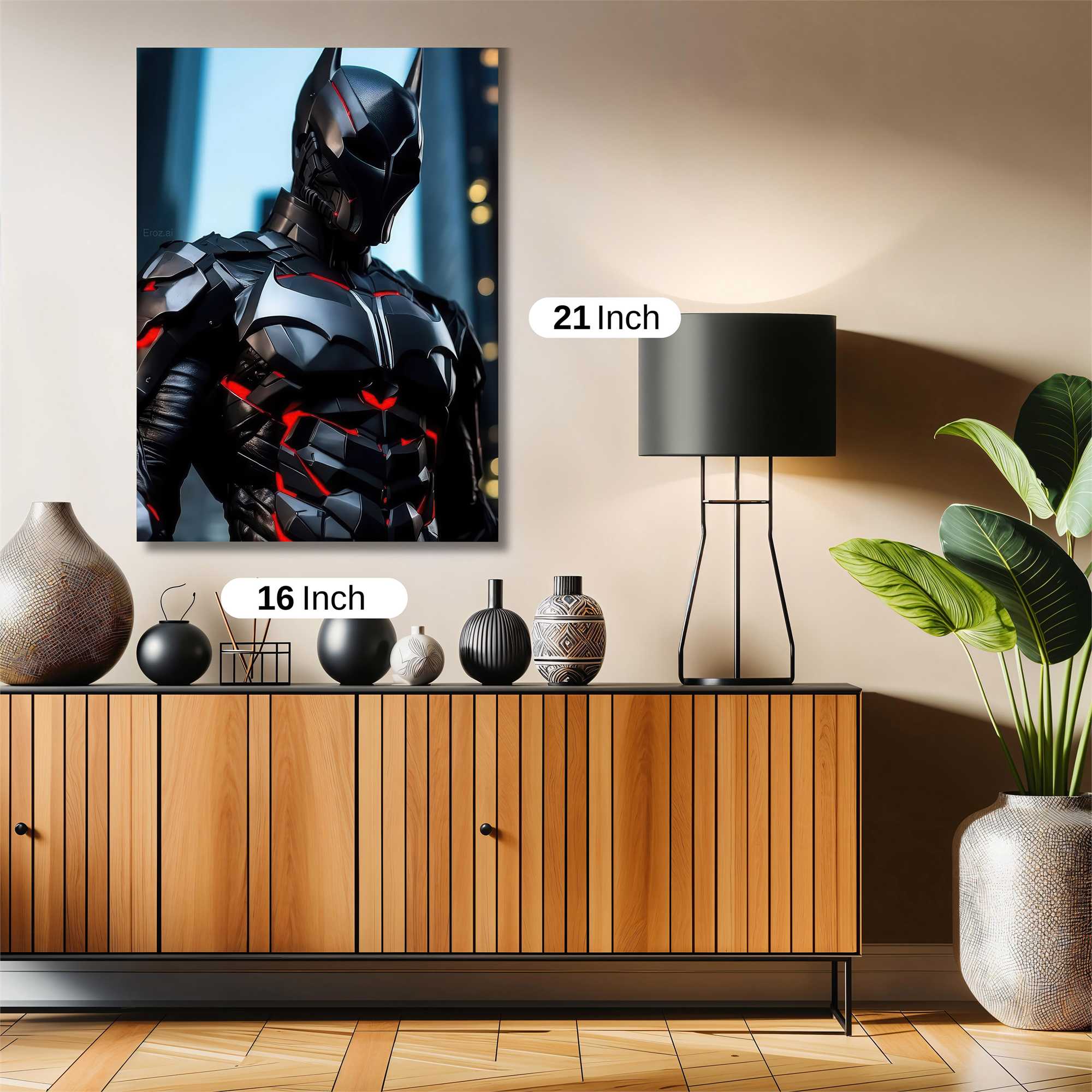 Batman Intense Safe Wall Magnetic / M