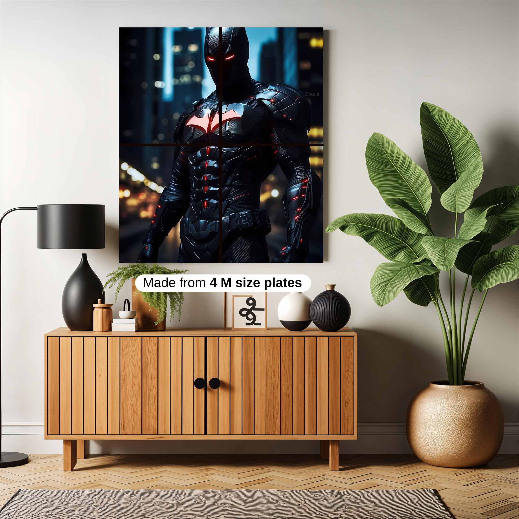 Batman Intense Safe Wall Magnetic / M