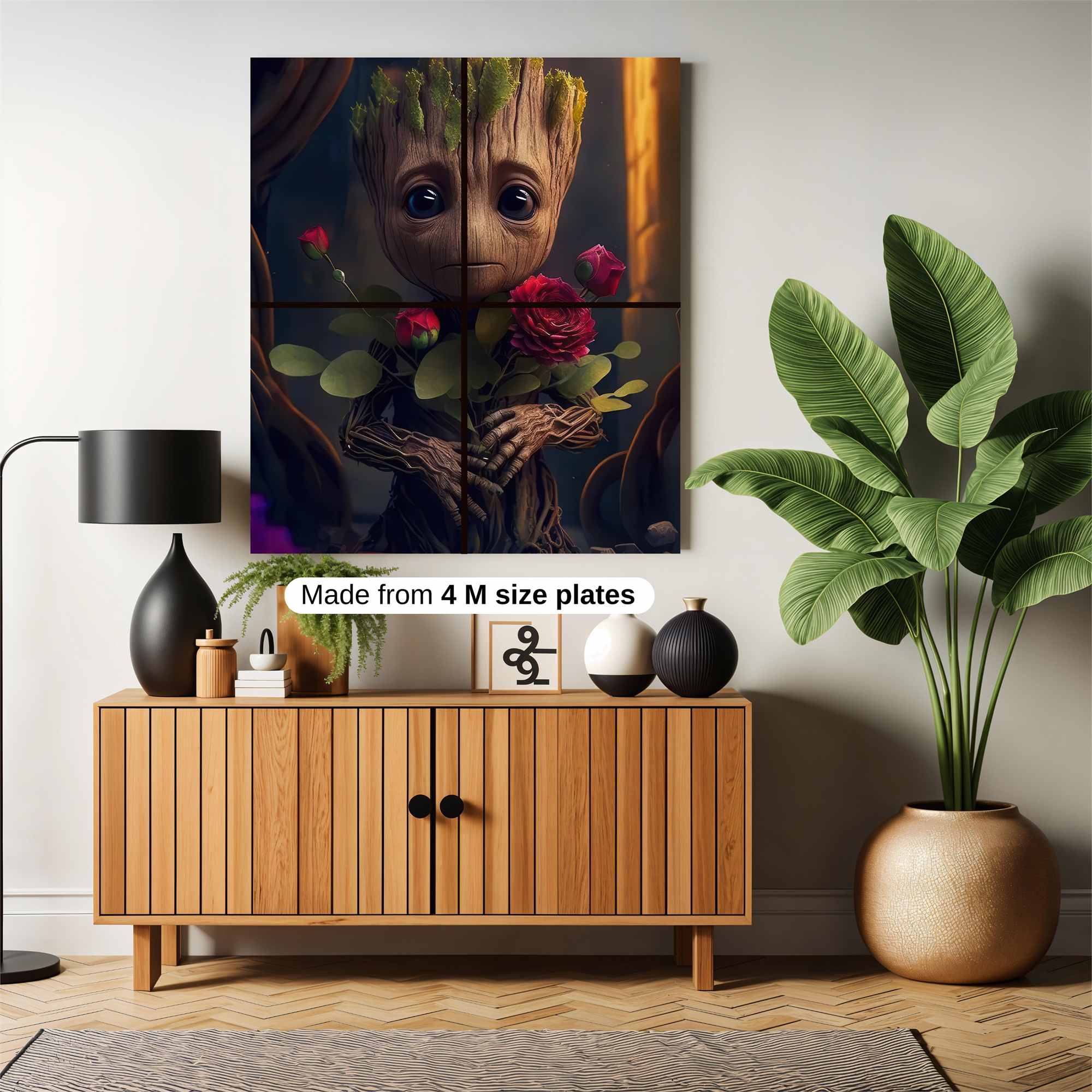 Groot Romantic Safe Wall Magnetic / M