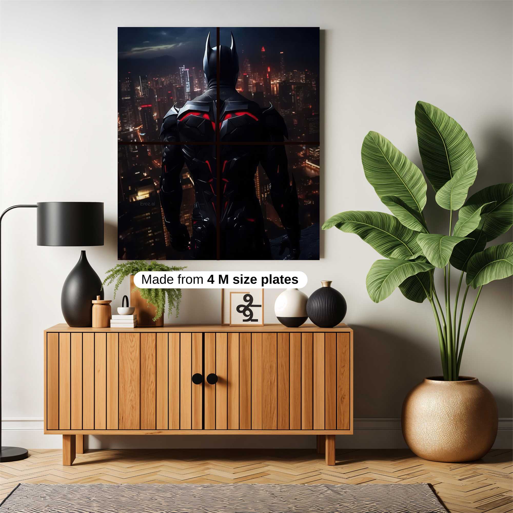 Batman Resolute Safe Wall Magnetic / M