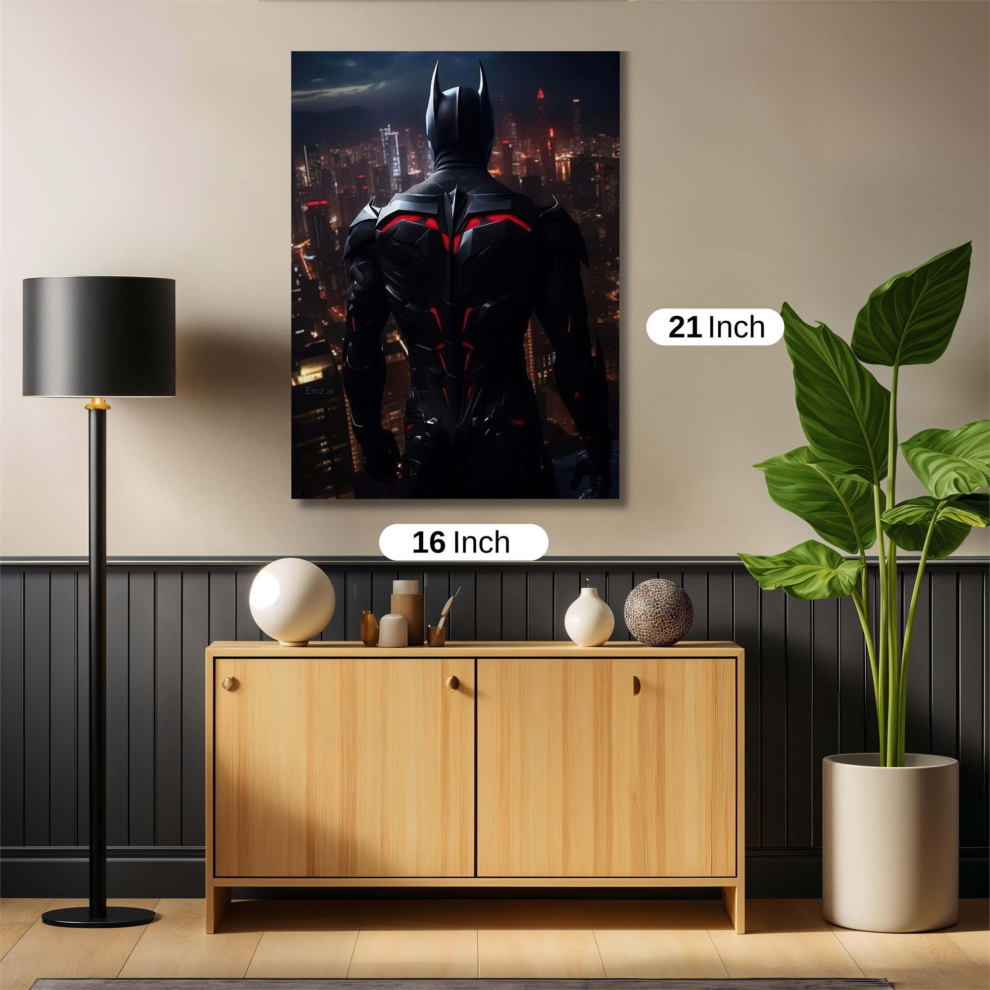 Batman Resolute Safe Wall Magnetic / M