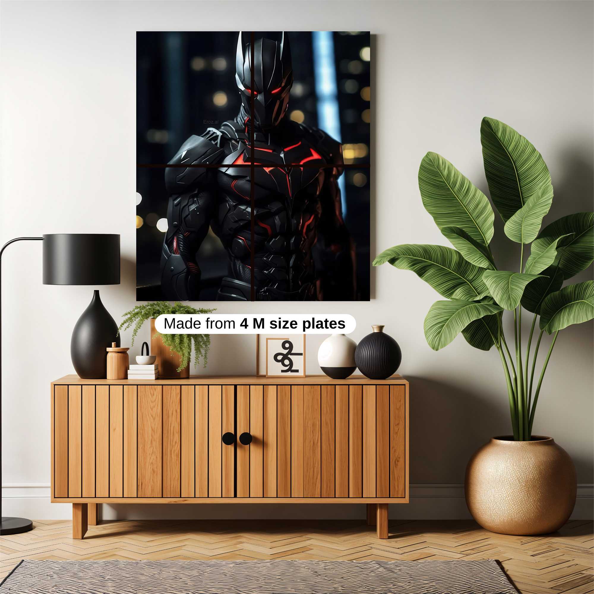 Batman Intense Safe Wall Magnetic / M