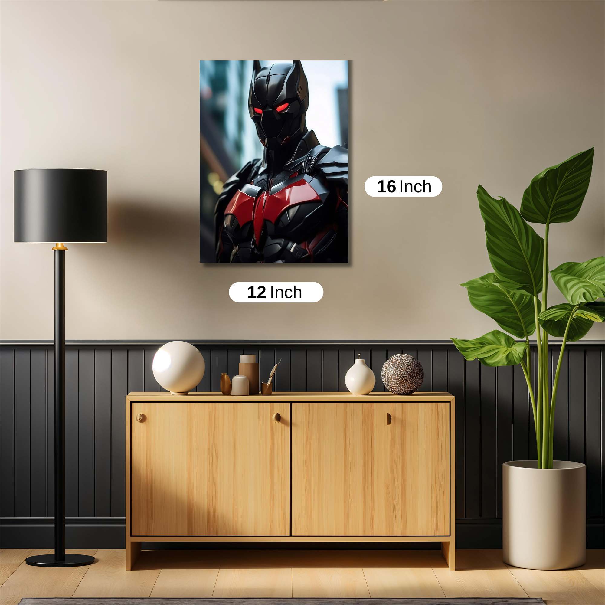 Batman Intense Safe Wall Magnetic / M