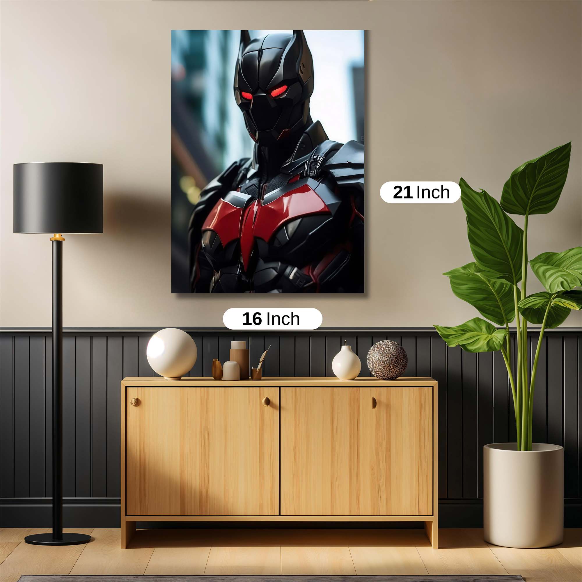 Batman Intense Safe Wall Magnetic / M