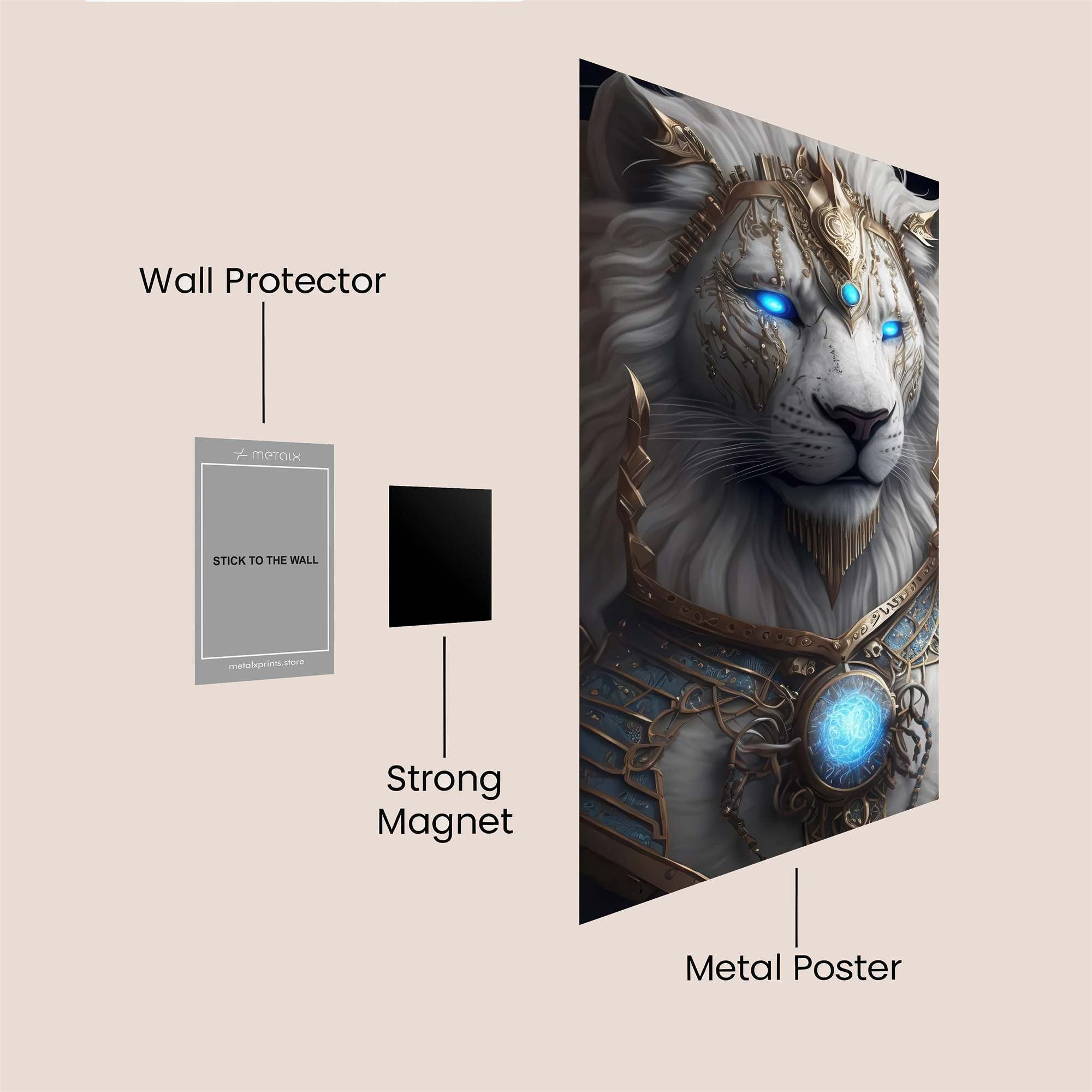 Lion Sovereign Safe Wall Magnetic / M