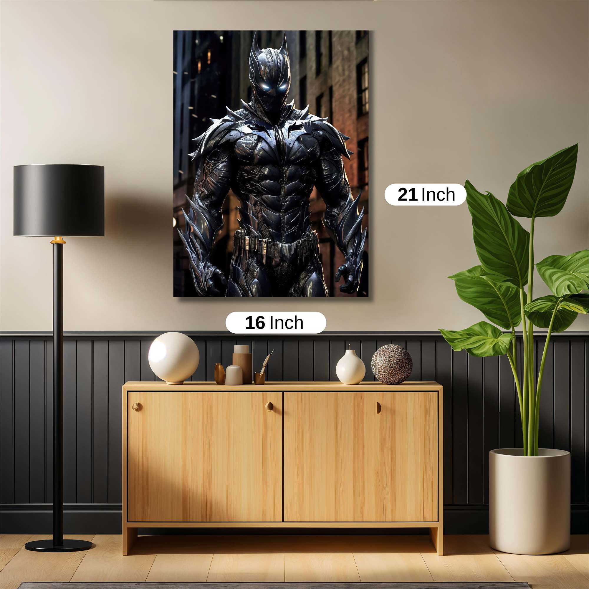 Batman Menacing Safe Wall Magnetic / M