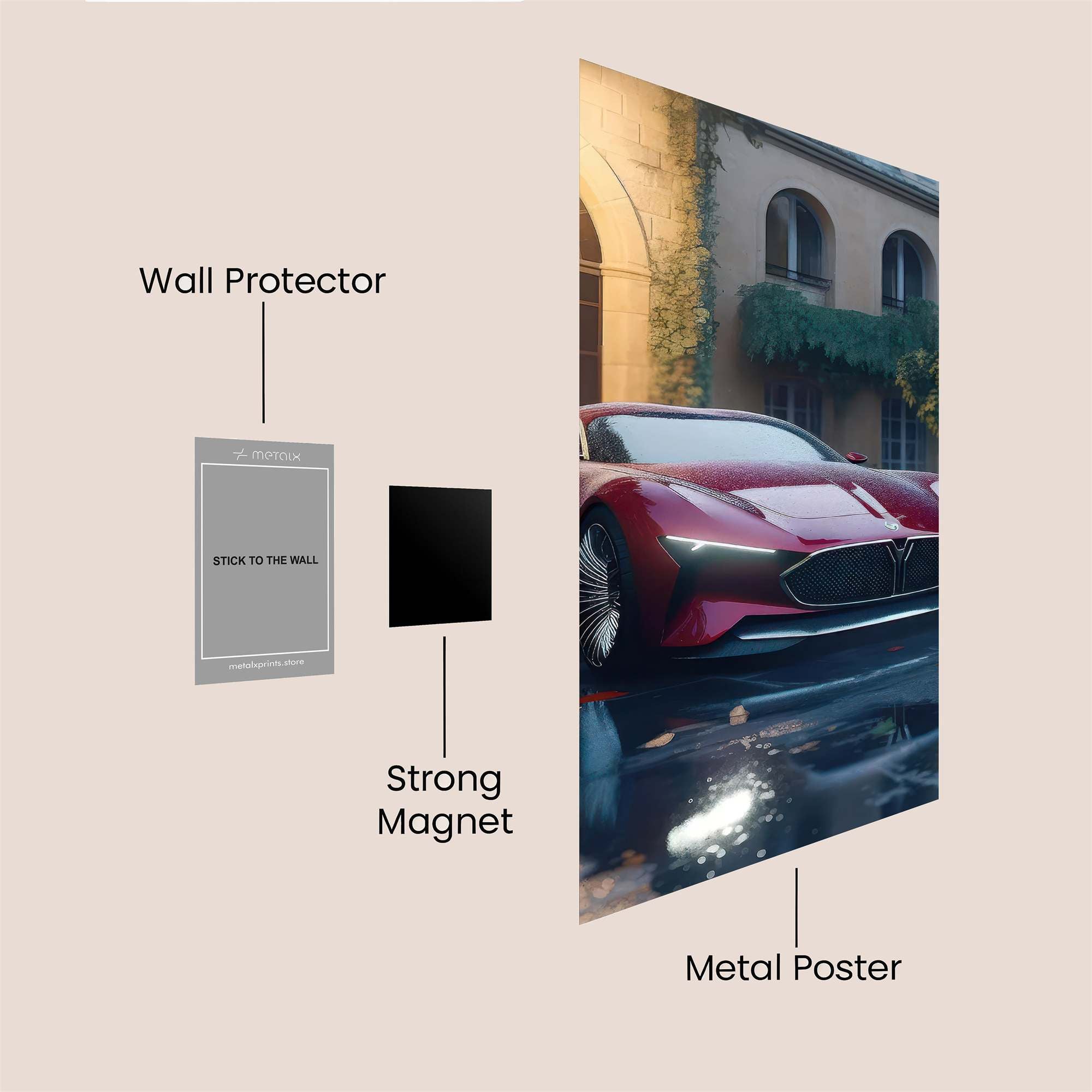 Lyriq Elegance Safe Wall Magnetic / M