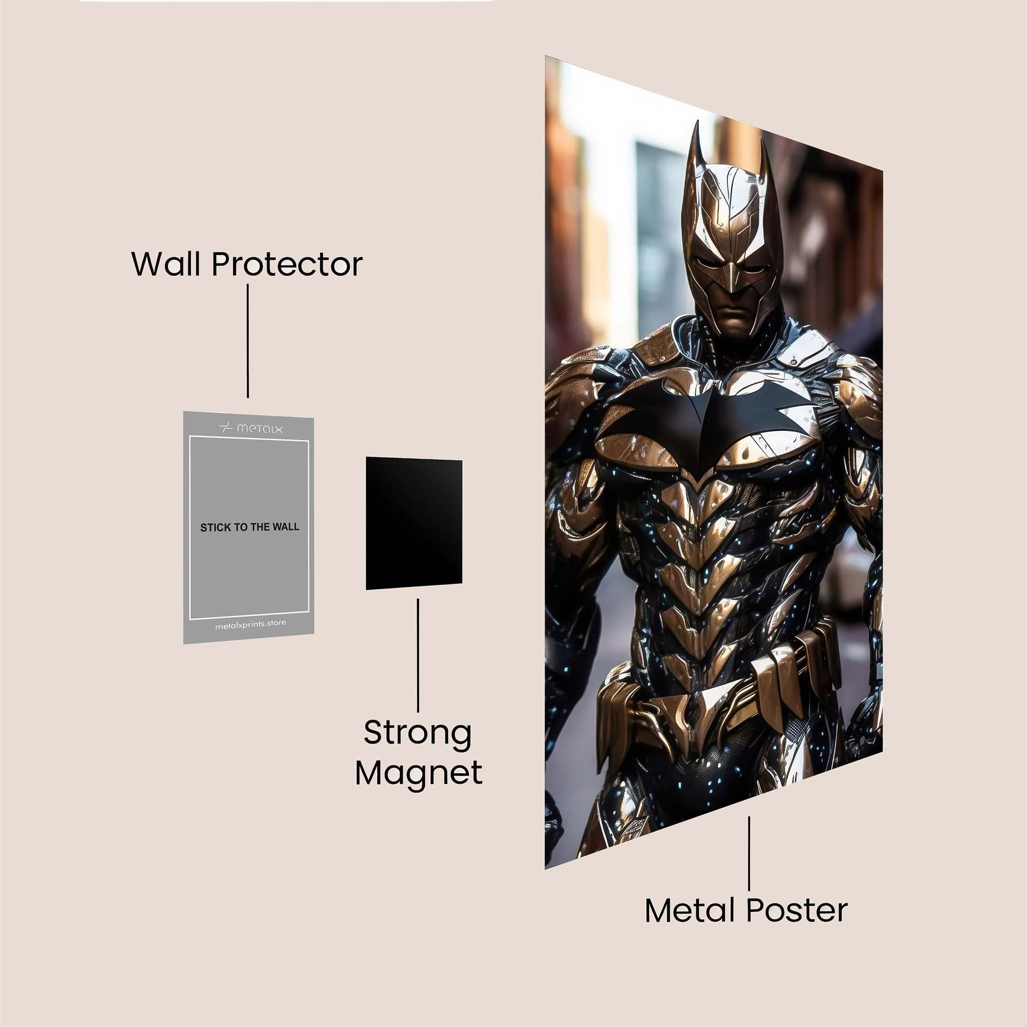 Batman Celestial Safe Wall Magnetic / M