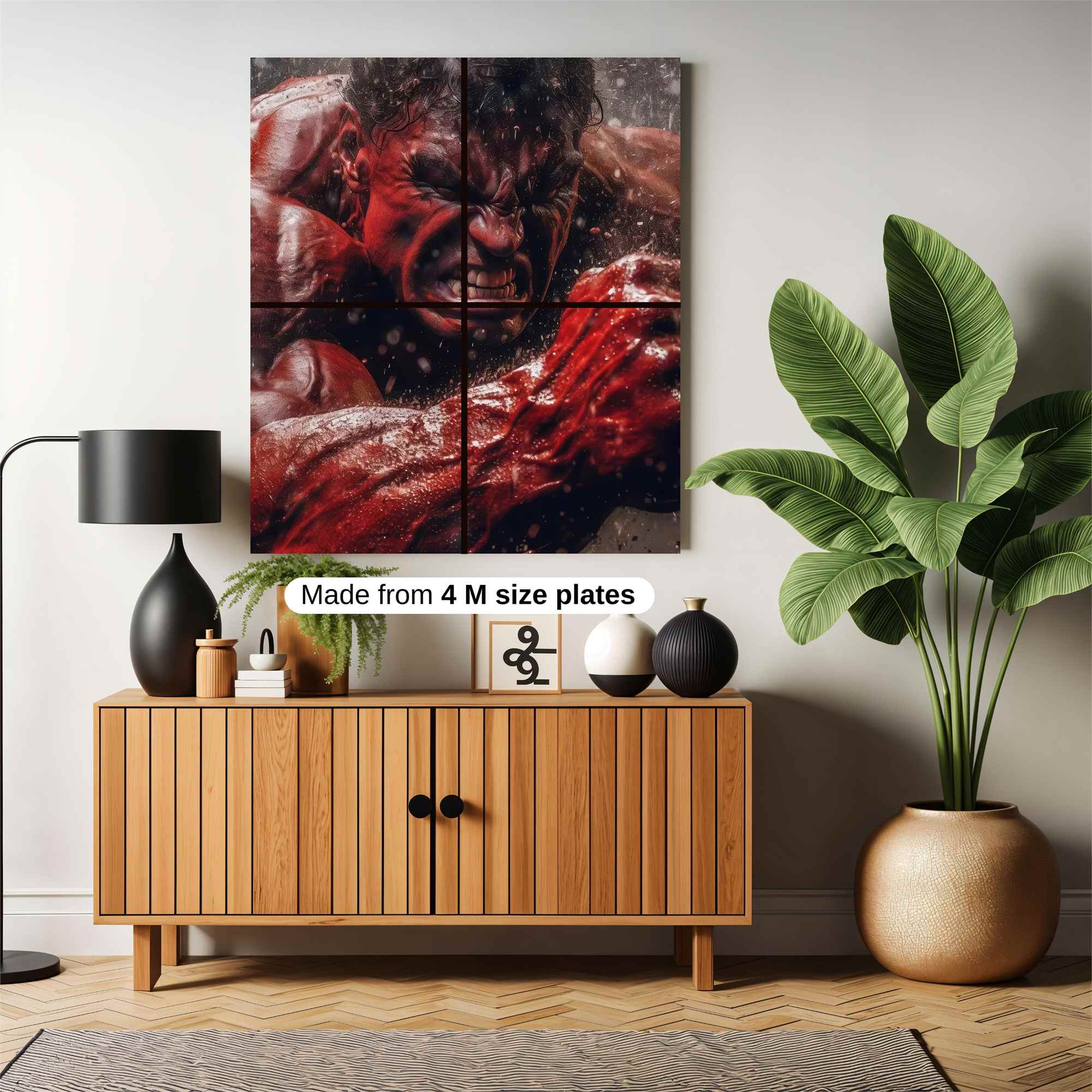 Hulk Rampage Safe Wall Magnetic / M