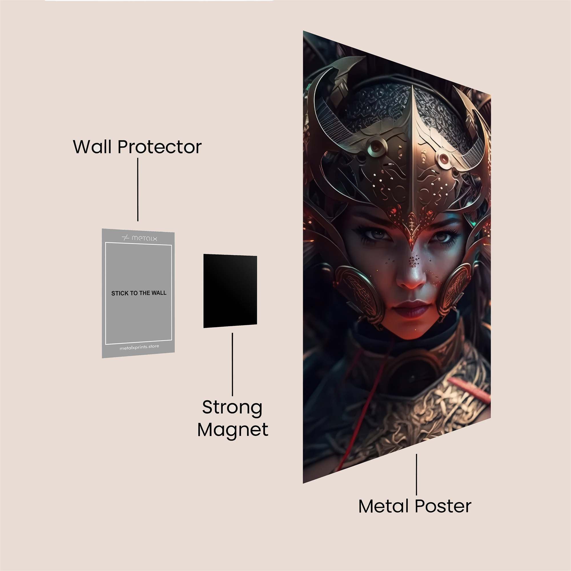 Valkyrie Ascendant Safe Wall Magnetic / M