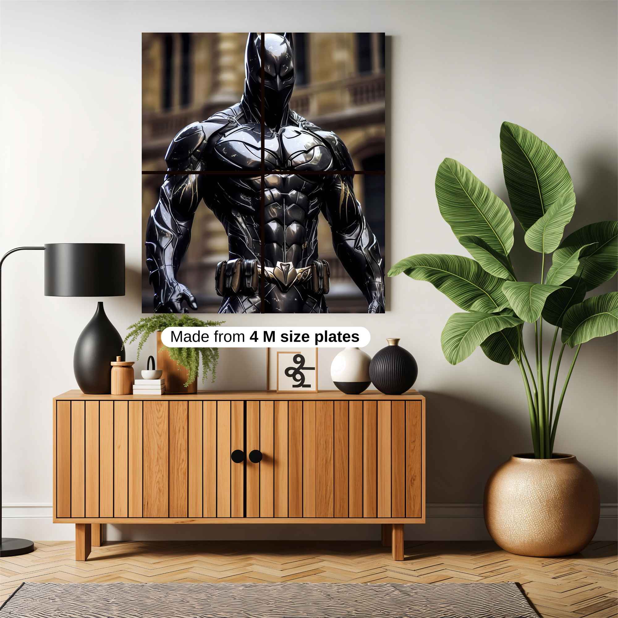 Batman Brooding Safe Wall Magnetic / M