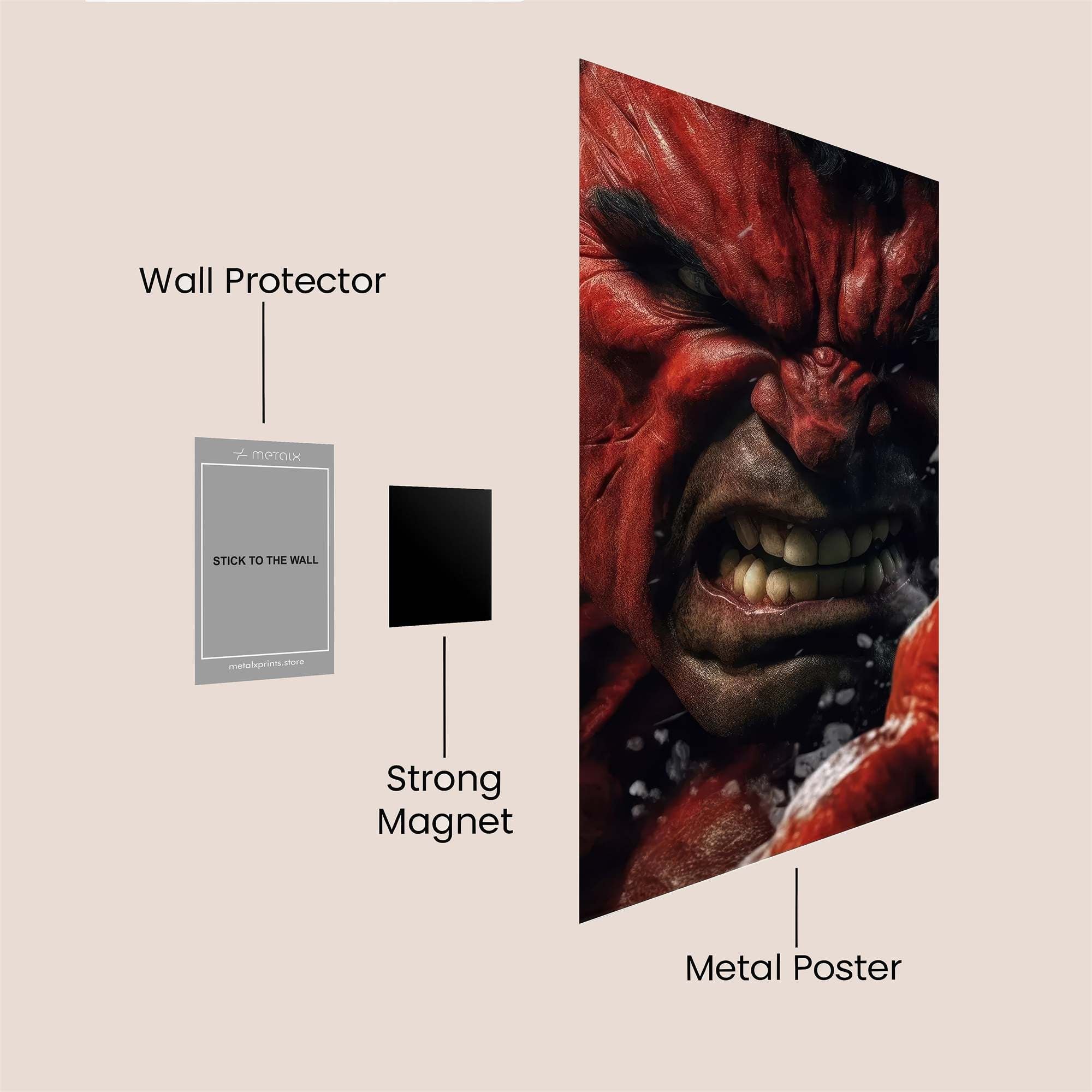 Mercedes Majesty Safe Wall Magnetic / M
