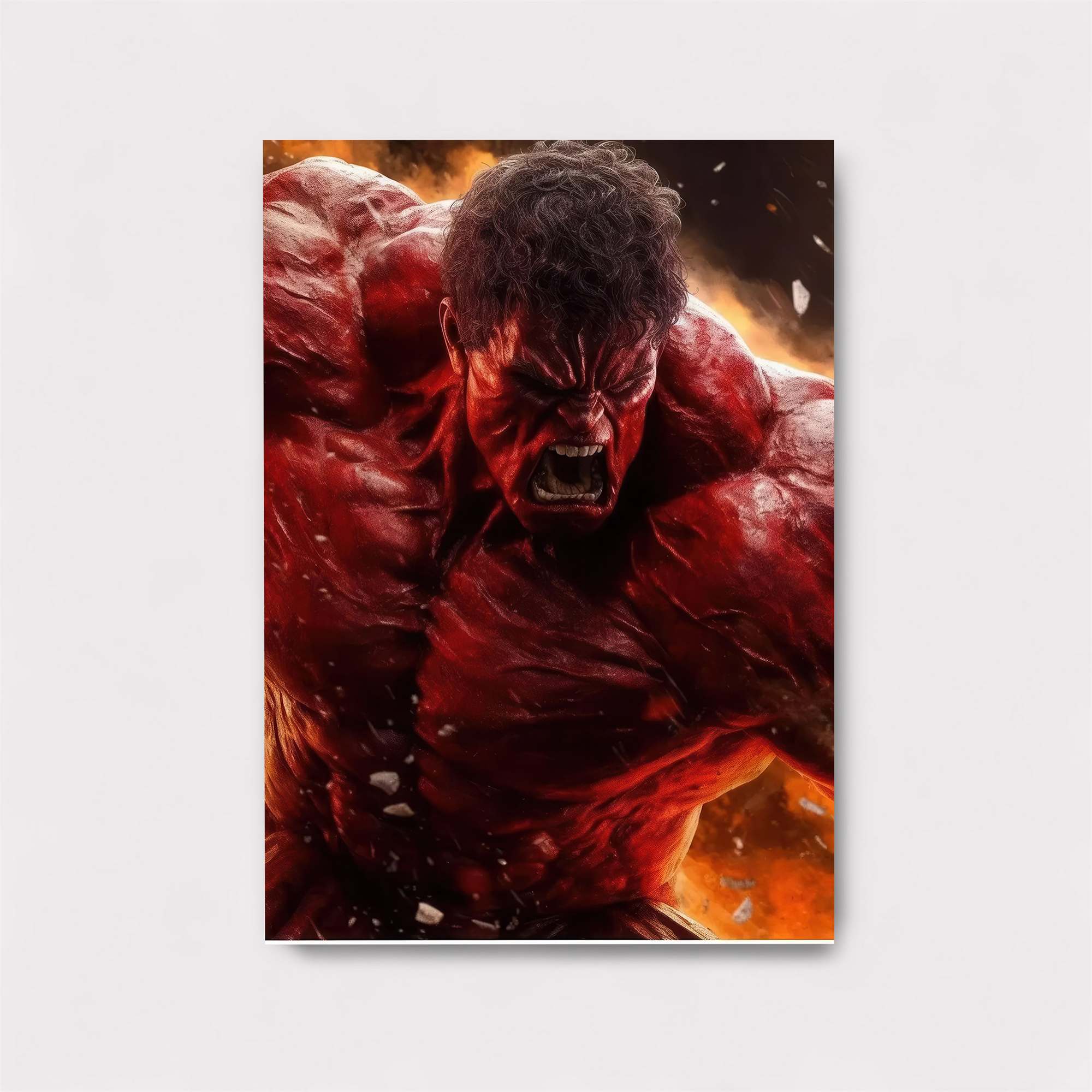 Hulk Rageful Safe Wall Magnetic / M