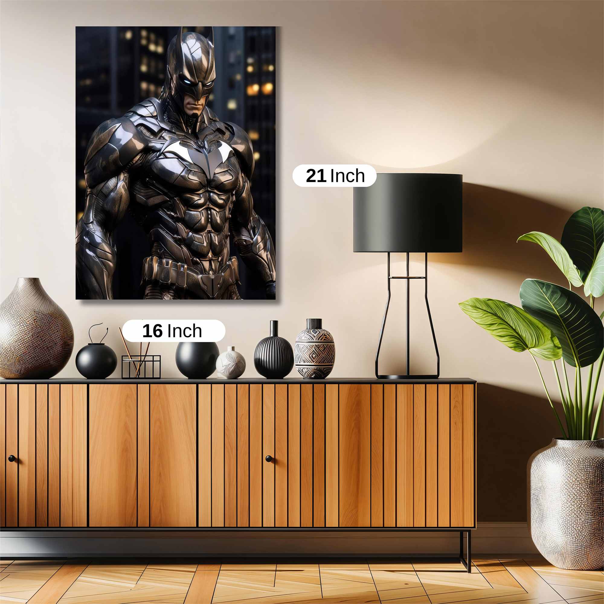 Batman Resolute Safe Wall Magnetic / M