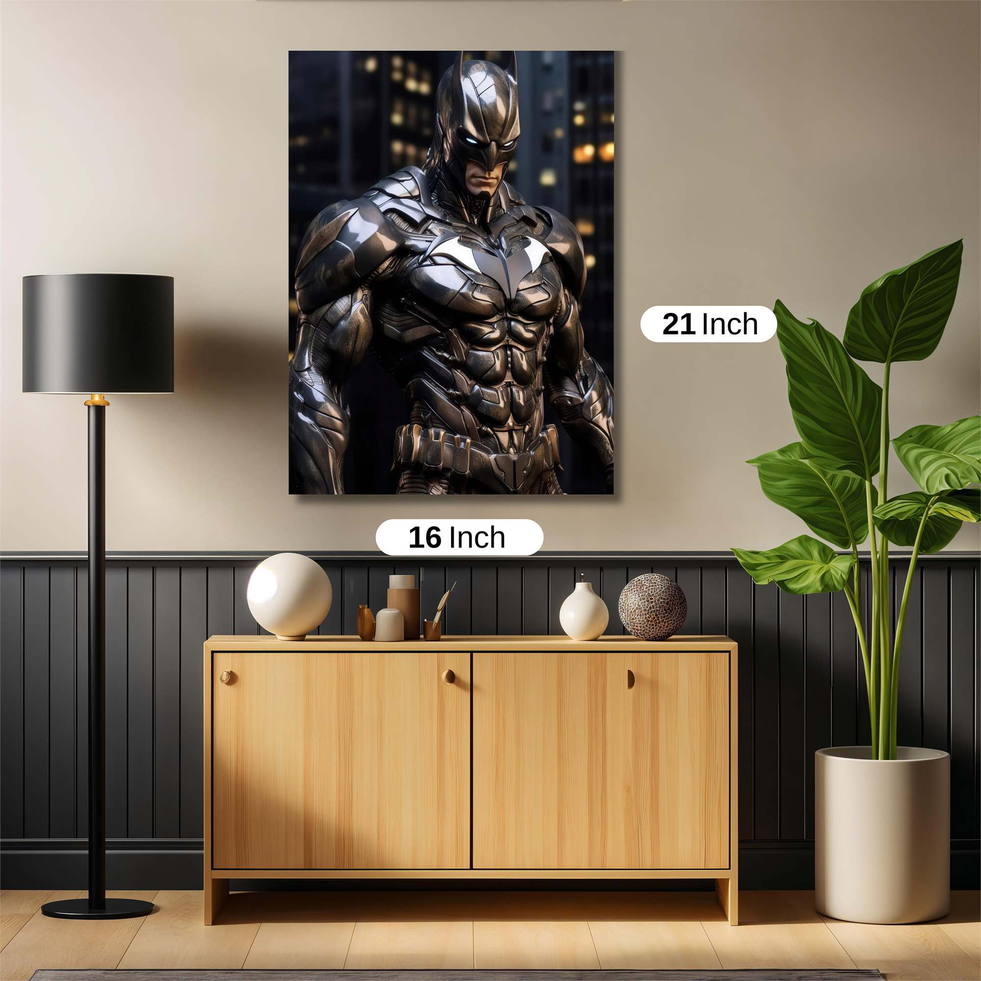 Batman Resolute Safe Wall Magnetic / M