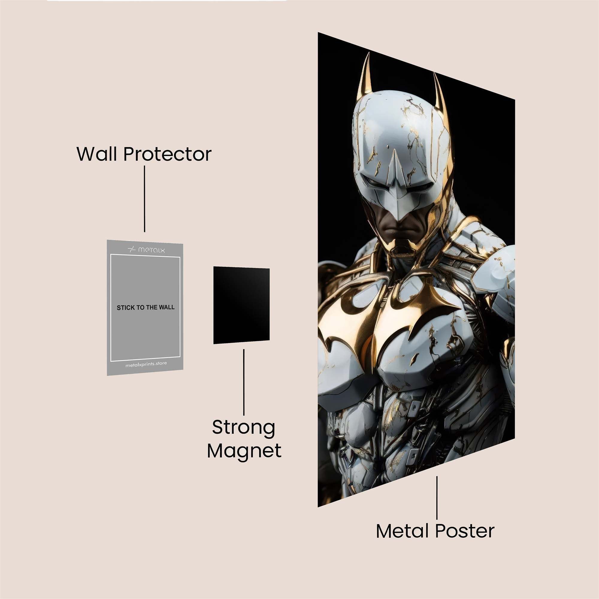 Batman Regal Safe Wall Magnetic / M