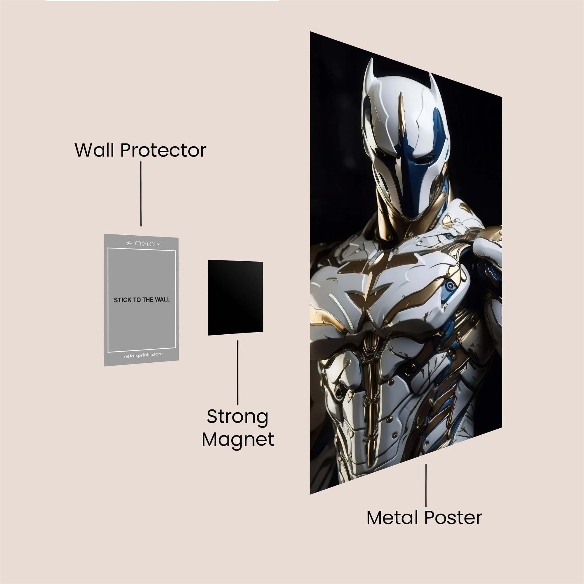 Spawn Majestic Safe Wall Magnetic / M