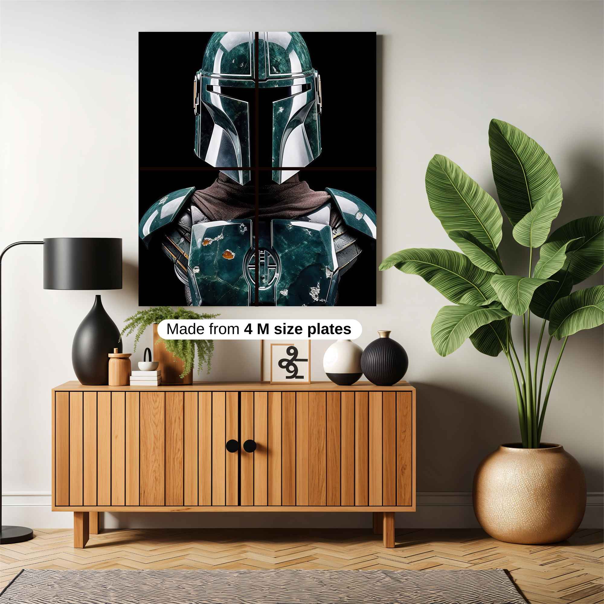 Mandalorian Majestic Safe Wall Magnetic / M
