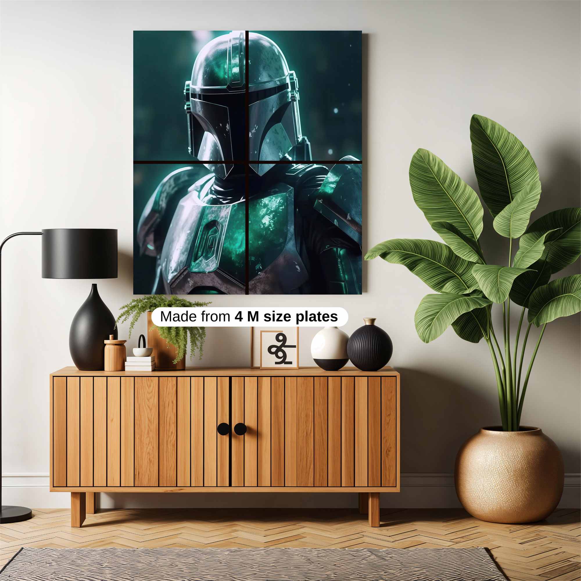 Mandalorian Enigma Safe Wall Magnetic / M