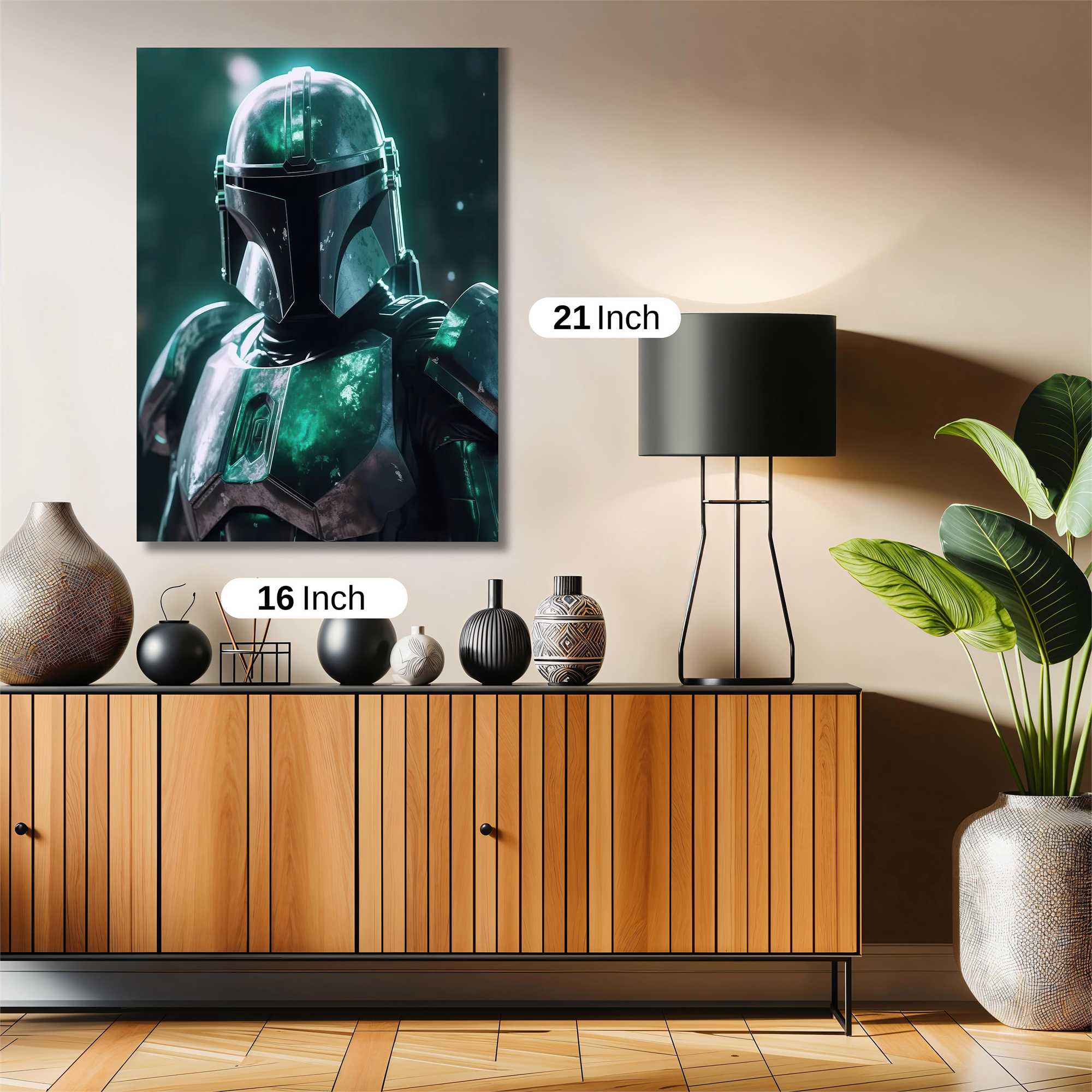 Mandalorian Enigma Safe Wall Magnetic / M